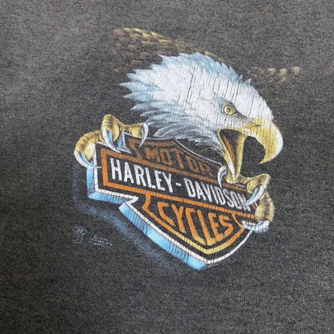 Harley Davidson × Vintage Vintage Harley Davidson 3d Emblem Size US XL / EU 56 / 4 - 3 Thumbnail