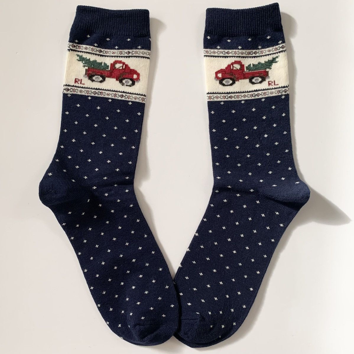 Ralph Lauren Ralph Lauren navy red truck socks Size ONE SIZE - 16 Thumbnail