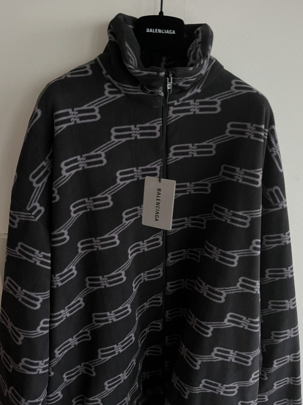 Balenciaga Super Runway Balenciaga Oversized Monogram Coat Brand New Size US XXL / EU 58 / 5 - 18 Thumbnail