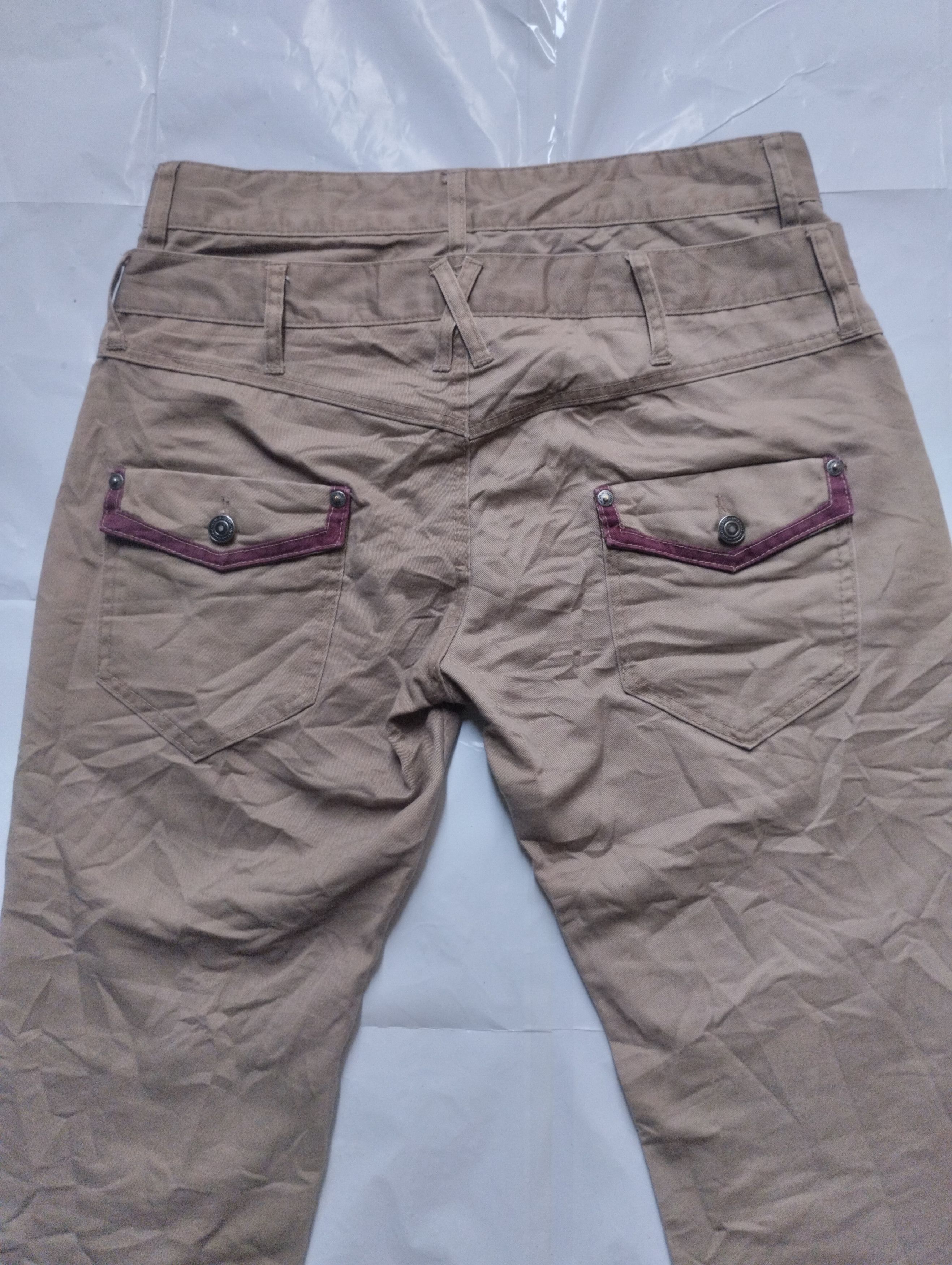 Japanese Brand × Le Grande Bleu (L.G.B.) × Vintage Japanese Brand Double Waist Chino Pants Size US 32 / EU 48 - 4 Thumbnail