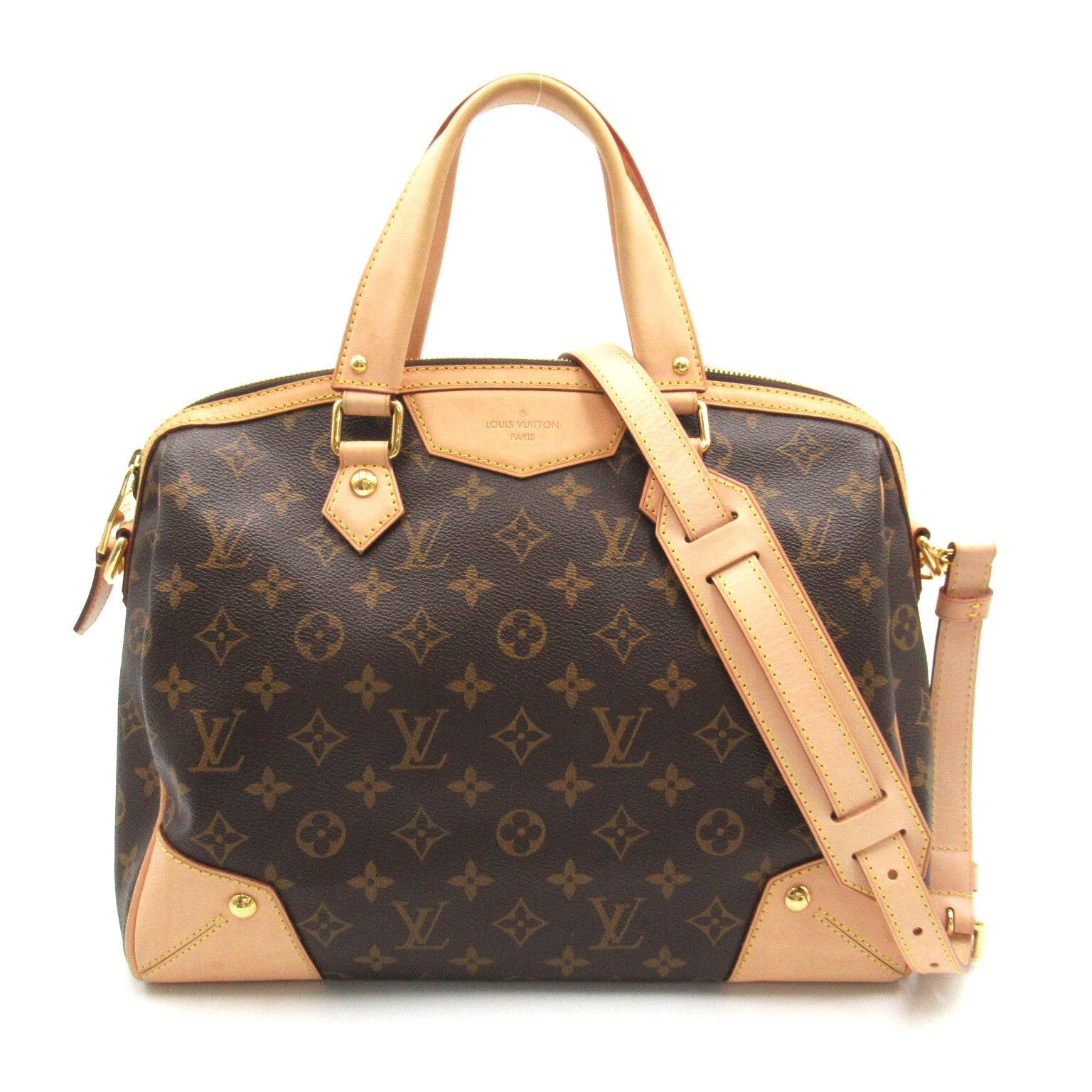 Louis Vuitton Louis Vuitton Retiro Pm Shoulder Bag Canvas Monogram Brown Size ONE SIZE - 1 Thumbnail
