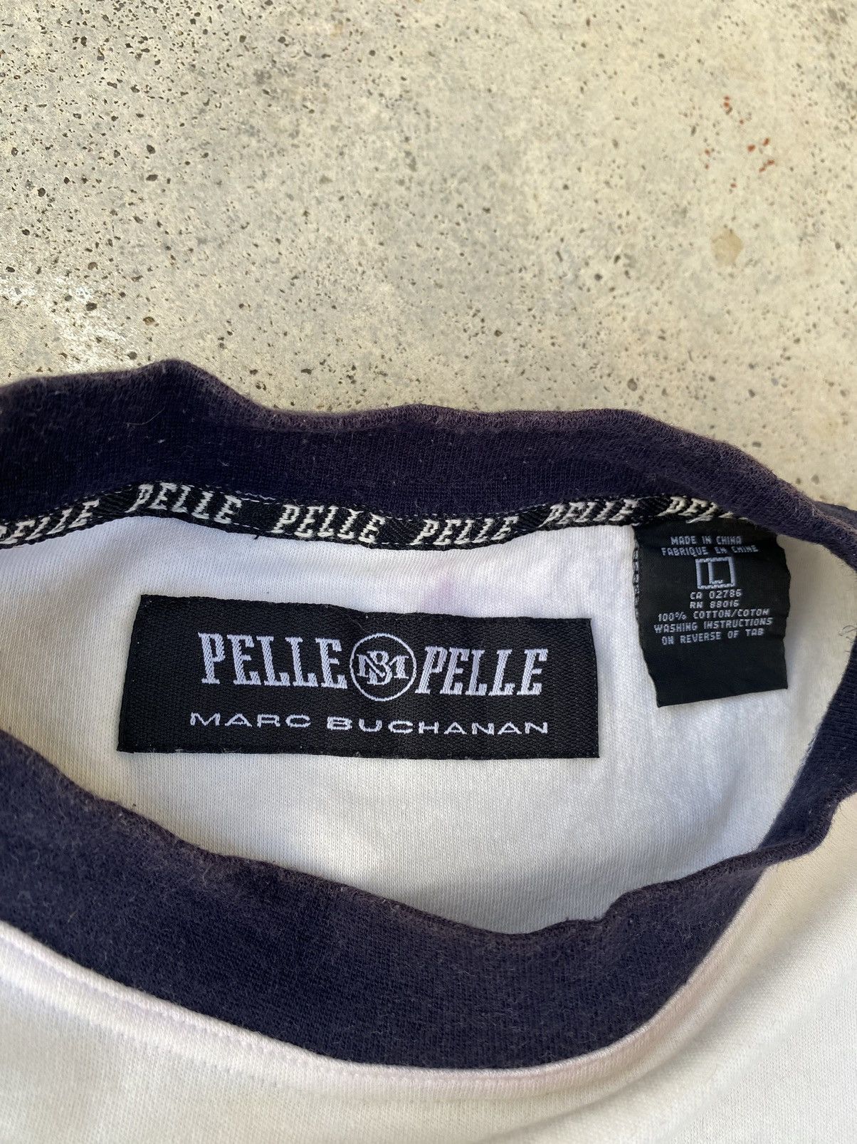 Marc Buchanan 2000s Pelle Pelle Embroidery Spell Out Baroque Size US XXL / EU 58 / 5 - 6 Thumbnail
