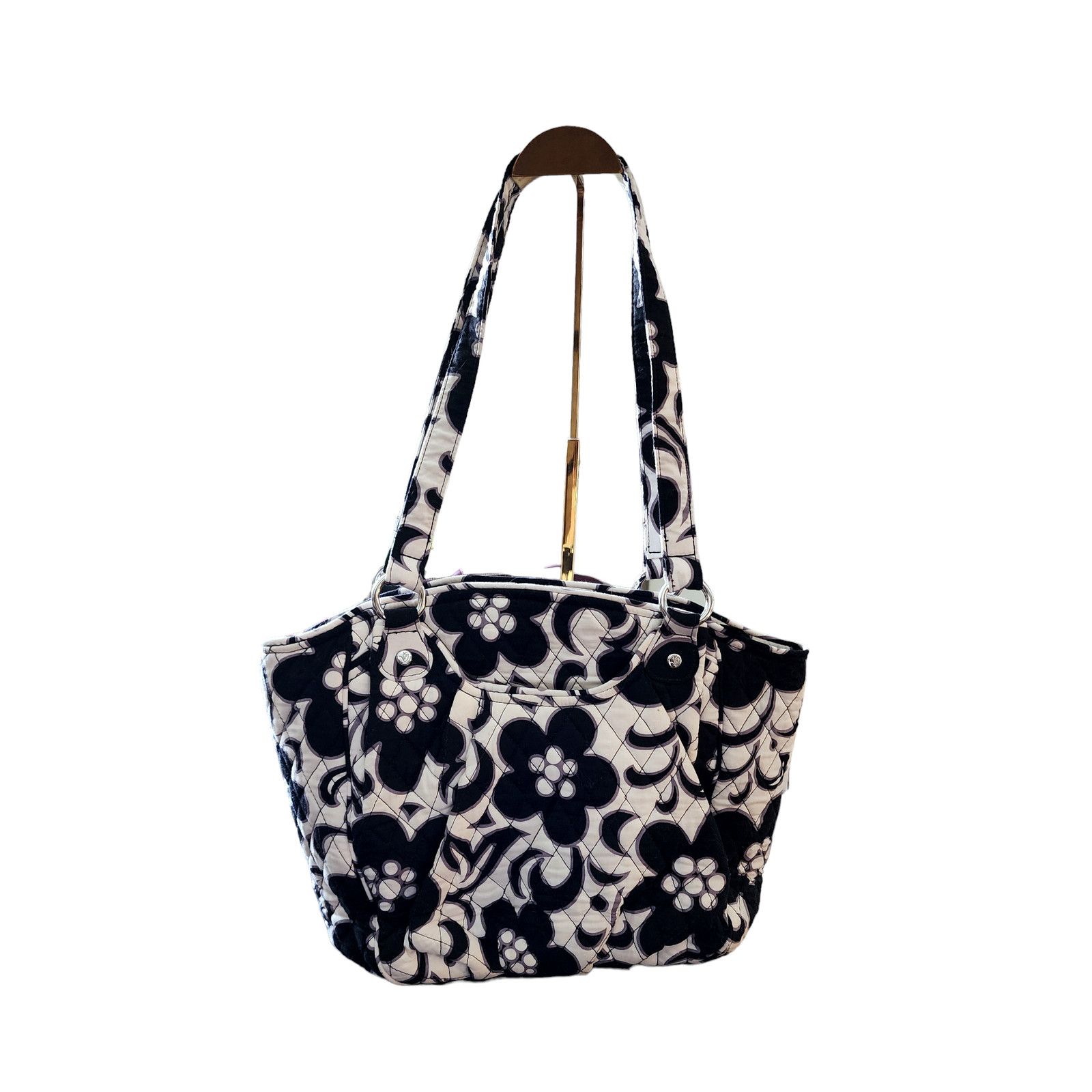 Vera Bradley RARE Vera Bradley “Night and Day “Quilted Tote CLEAN EUC Size ONE SIZE - 2 Thumbnail