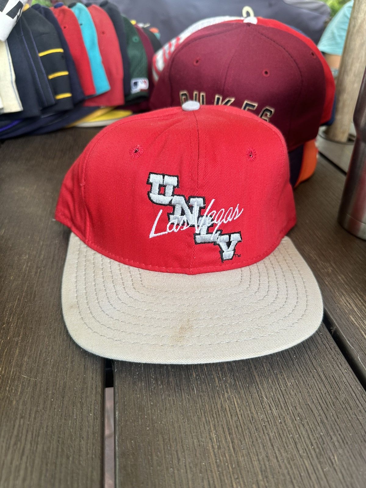 New Era 80s UNLV Rebels vintage AJD Hat Size ONE SIZE - 1 Thumbnail