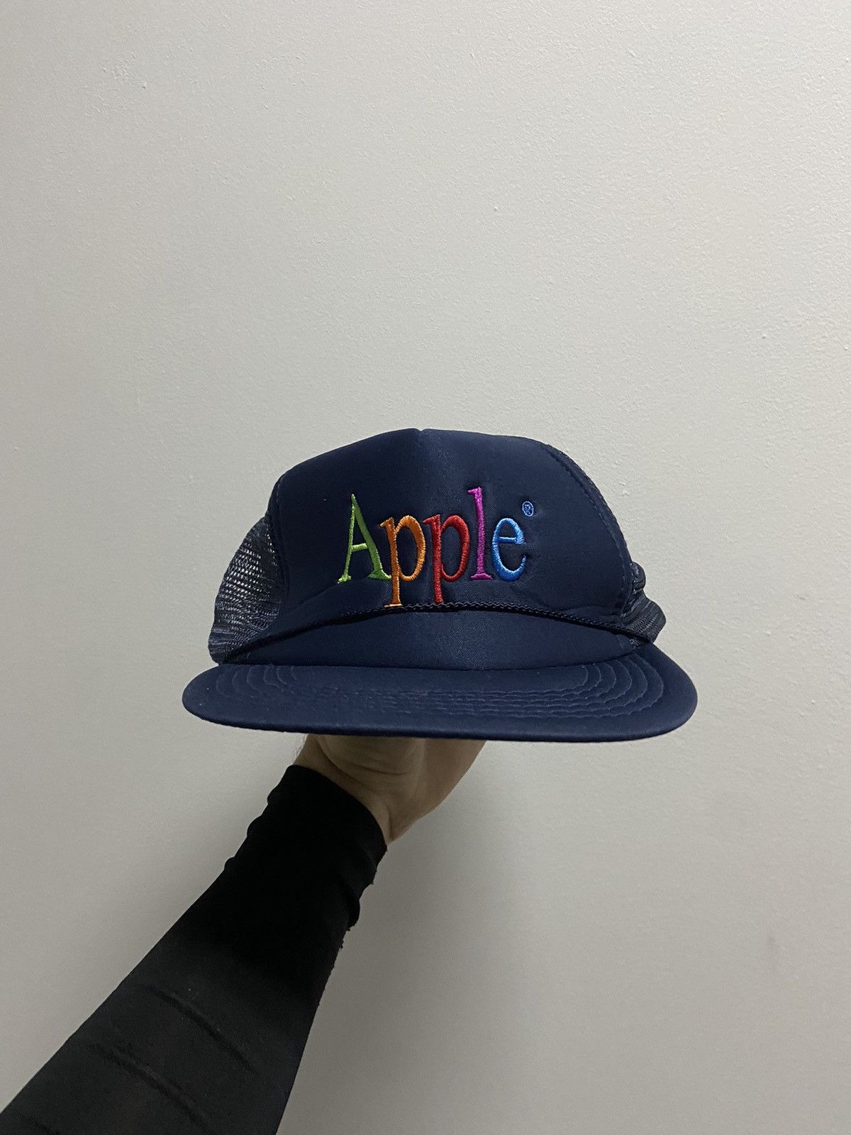 Apple × Vintage Apple cap mesh big logo Size ONE SIZE - 2 Thumbnail