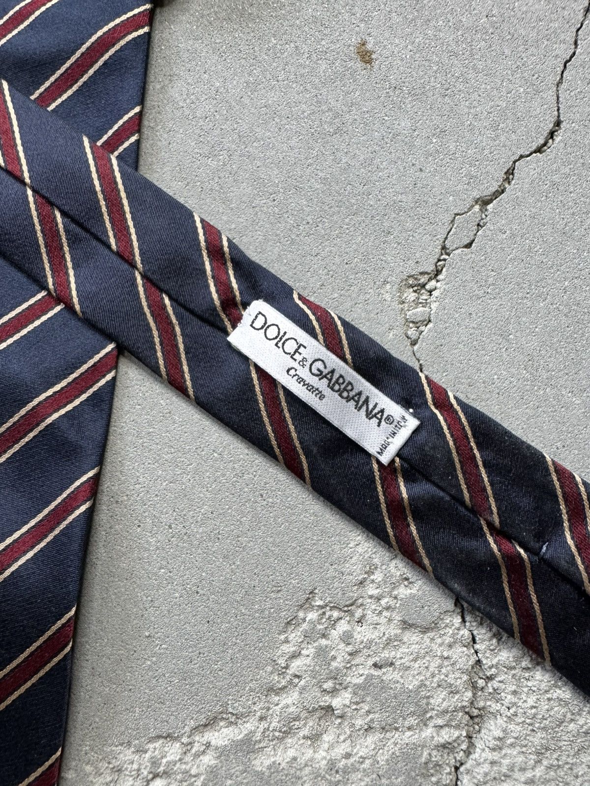 Dolce & Gabbana × Vintage Vintage Dolce & Gabbana silk tie Size ONE SIZE - 4 Thumbnail