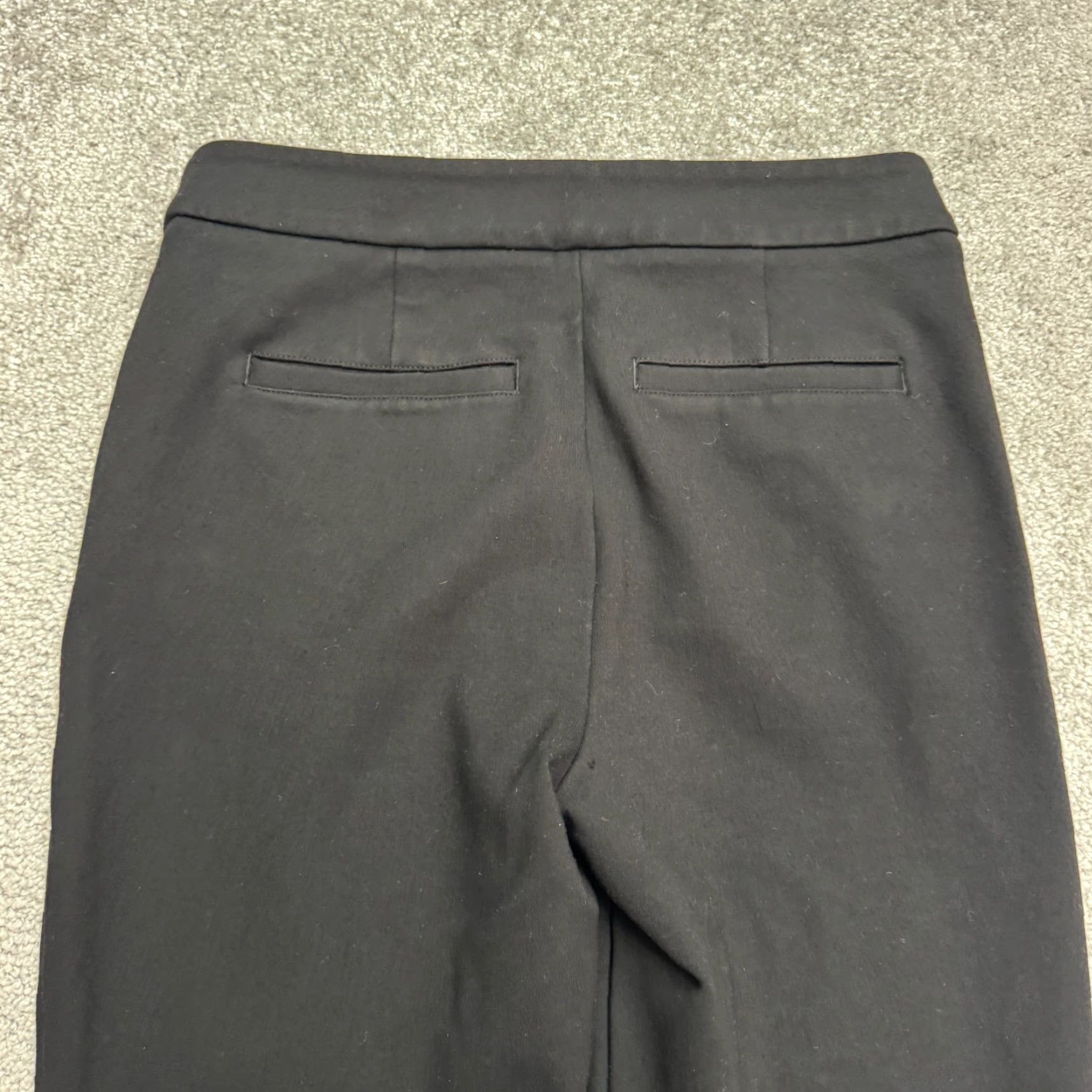 Boden Boden Slim Fit Ankle Pants Womens 6R Black High Rise Stretch Knit Dress Pants Casual Workwear Classic Size 28" / US 6 / IT 42 - 5 Thumbnail