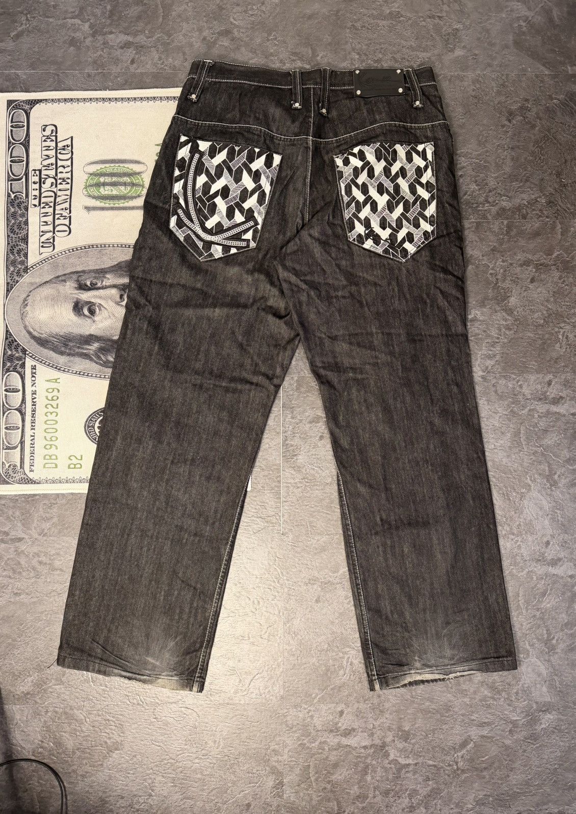 Karl Kani Vintage Karl Kani jeans,sk8 streetwear y2k japan style Size US 38 / EU 54 - 2 Thumbnail