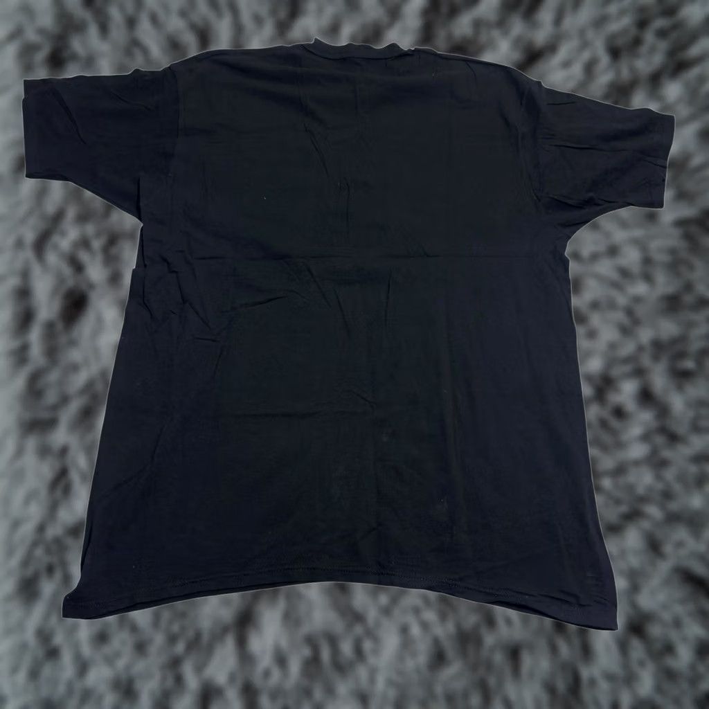 Fruit Of The Loom VINTAGE Fruit of the Loom XXXL Black Blank Selvedge Pocket Front Single Stitch T-Shirt Mens 80s 90s Size US XXL / EU 58 / 5 - 1 Thumbnail