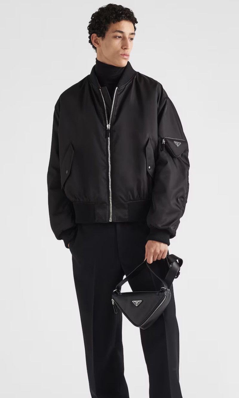 Prada PRADA Padded Re-Nylon Bomber Blouson Jacket Size US S / EU 44-46 / 1 - 3 Thumbnail