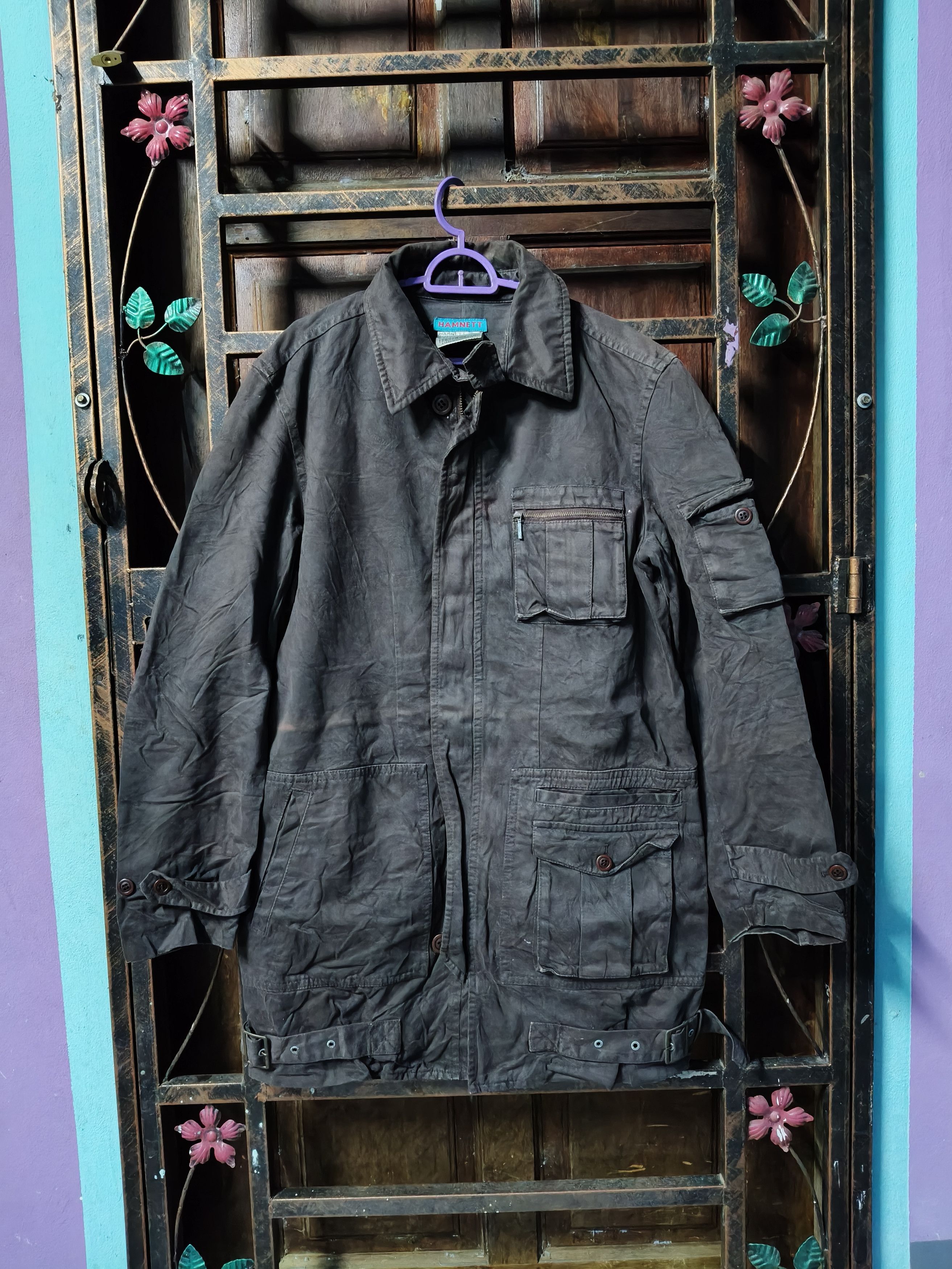 Katharine Hamnett London HAMNETT Zipper Long Jacket | Grailed