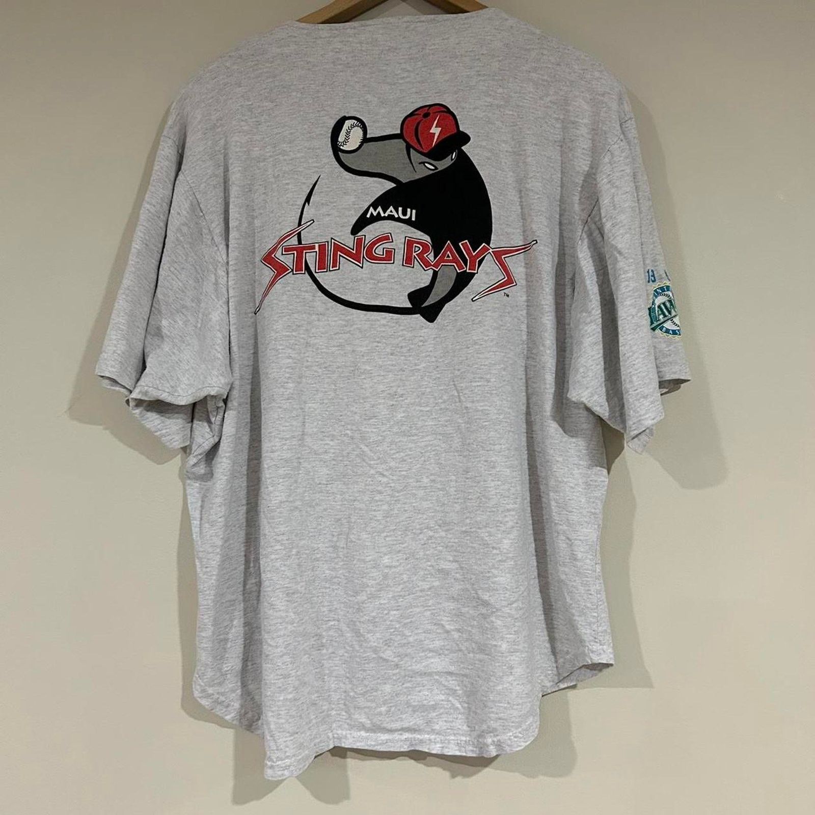 Other Vintage 1994 Maui Stingrays Baseball Jersey Size US L / EU 52-54 / 3 - 2 Thumbnail