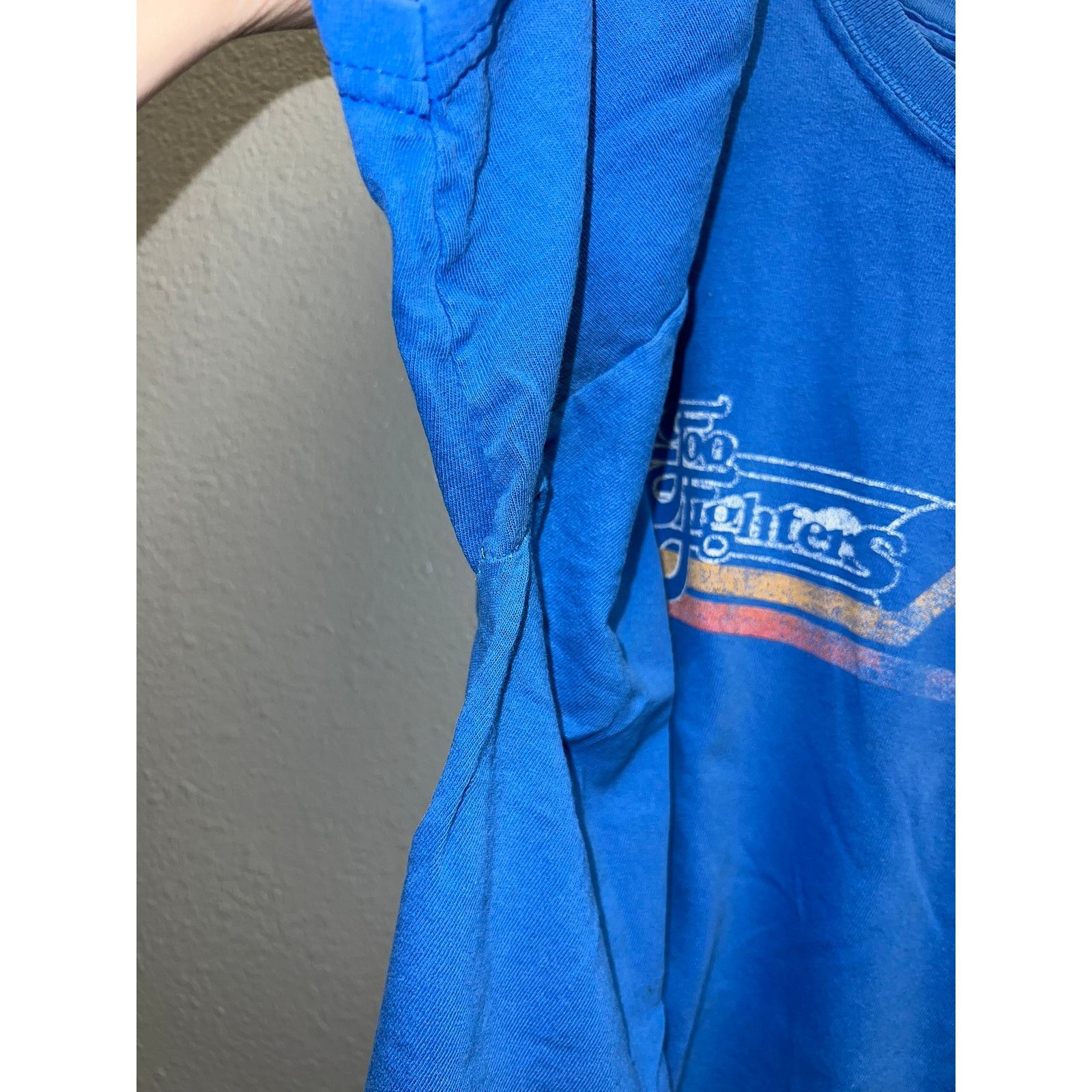 Vintage Vintage Foo Fighters Shirt Blue Mountain Blue Tee Tour Large Size US L / EU 52-54 / 3 - 7 Thumbnail