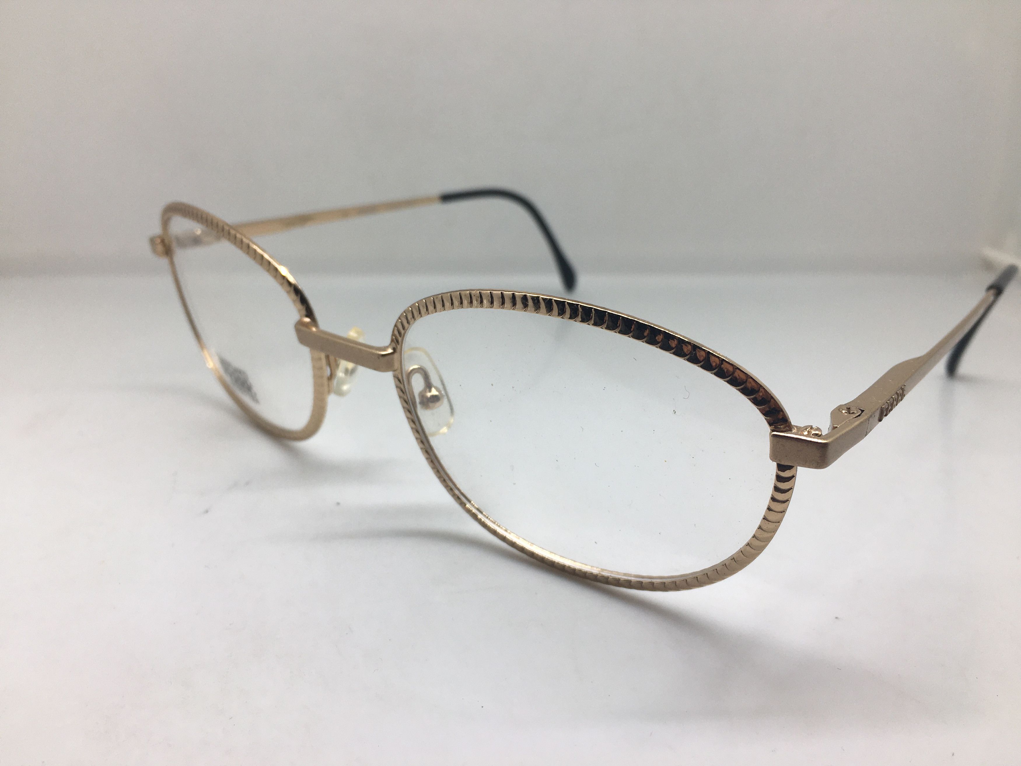 Gianfranco Ferre Vintage Gianfranco Ferre GFF136 Gold Eyeglasses Frame Italy Size ONE SIZE - 3 Thumbnail