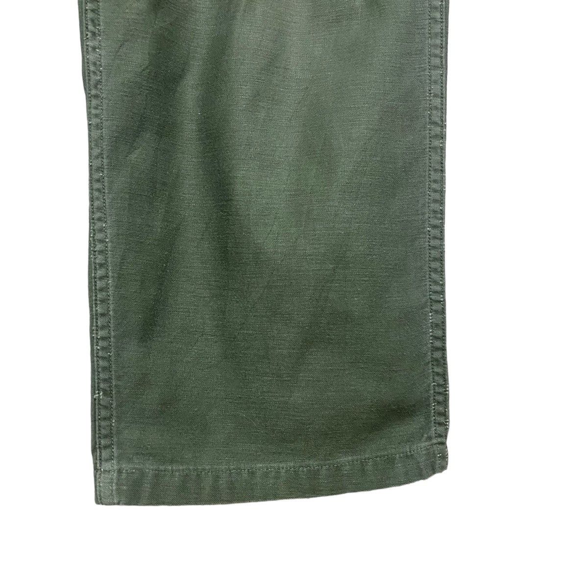 Vintage Vintage 60s US Army Fatigue Pants Og107 Sateen Size US 31 - 10 Thumbnail