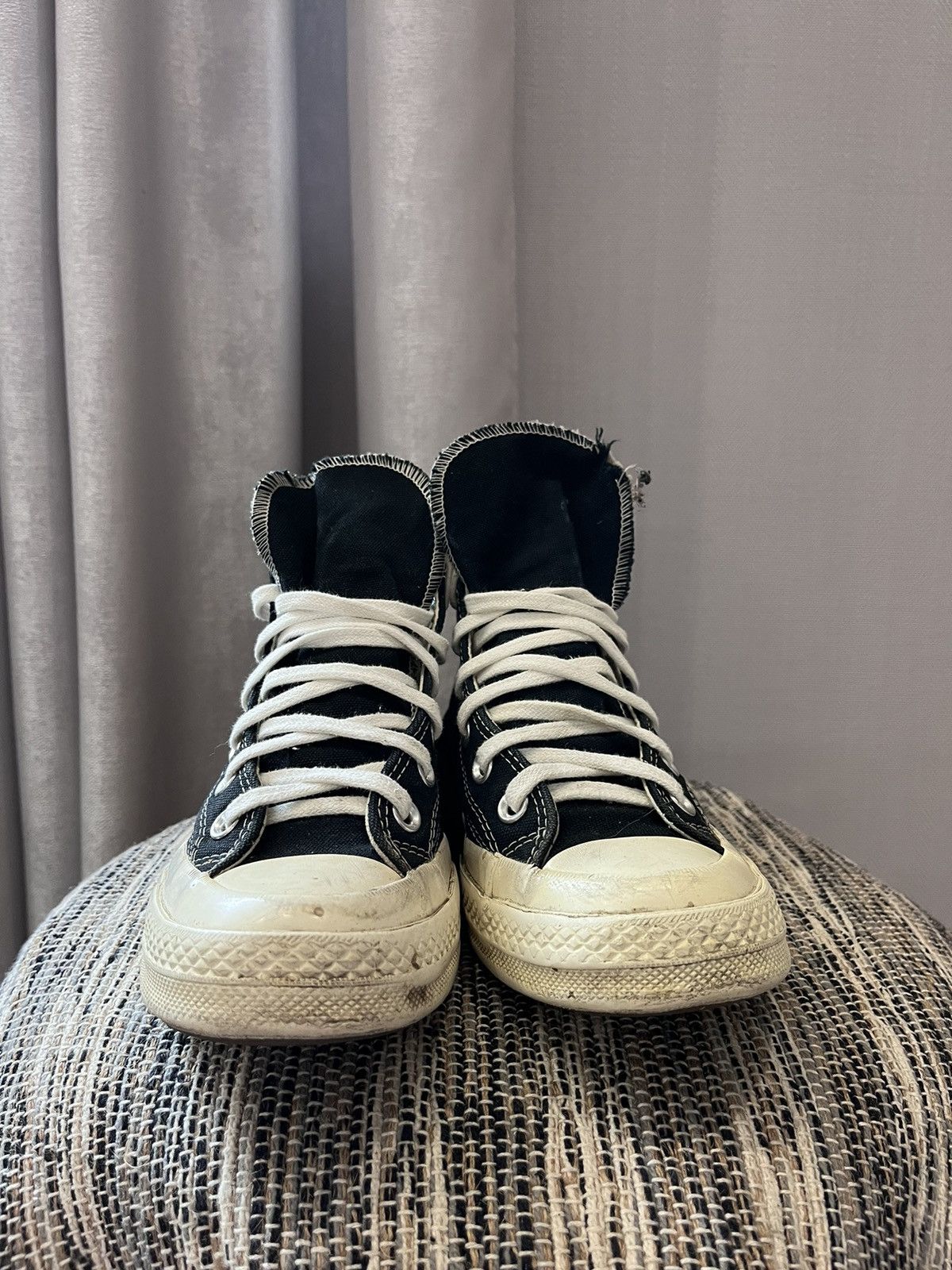 Comme des Garcons Converse Com de Garson high sneakers Converse Chuck Taylor Size US 7 / IT 37 - 4 Thumbnail