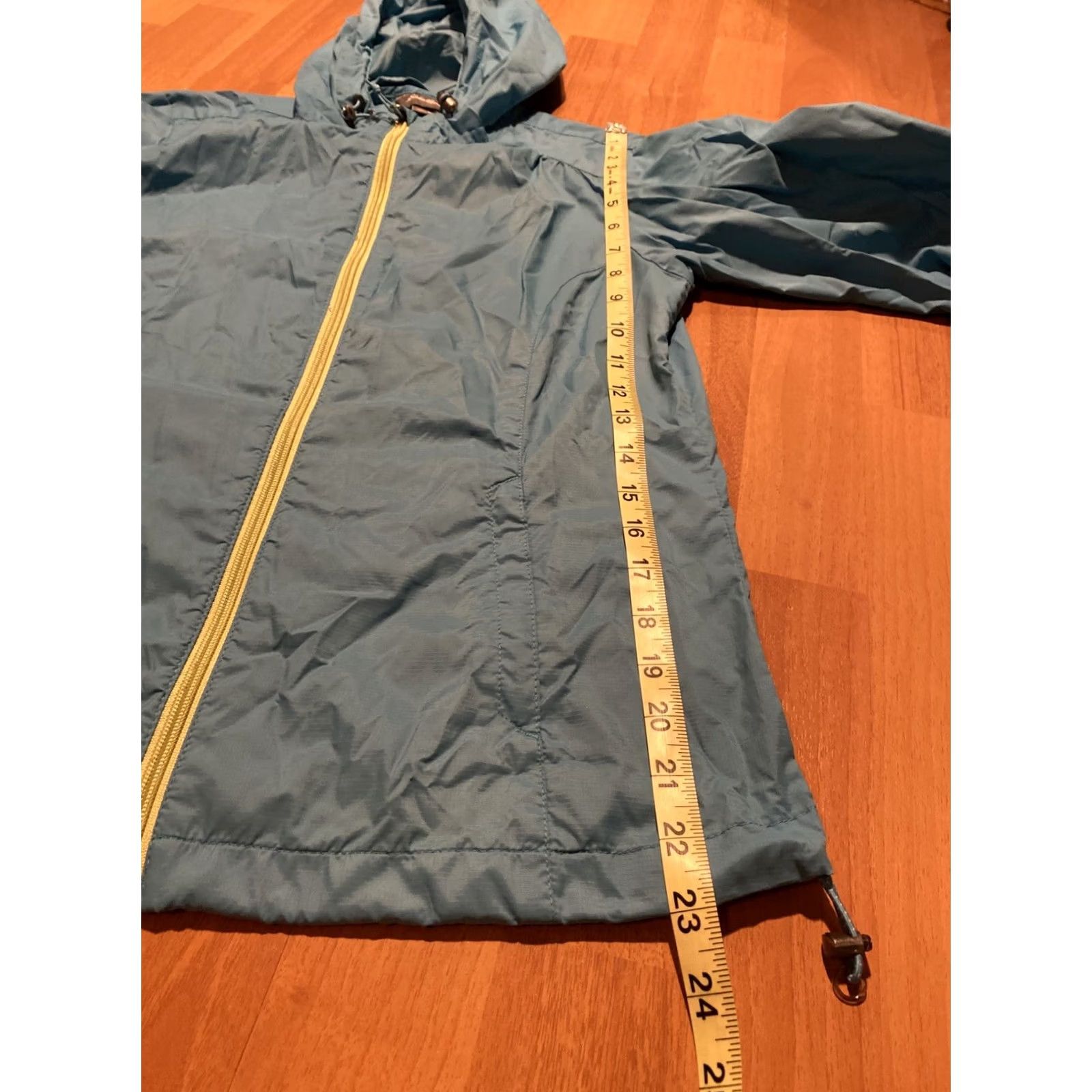 Eddie Bauer VINTAGE Eddie Bauer Windbreaker Rain Light Jacket Coat Hooded Zip Women’s XS Blue Size XS / US 0-2 / IT 36-38 - 4 Thumbnail