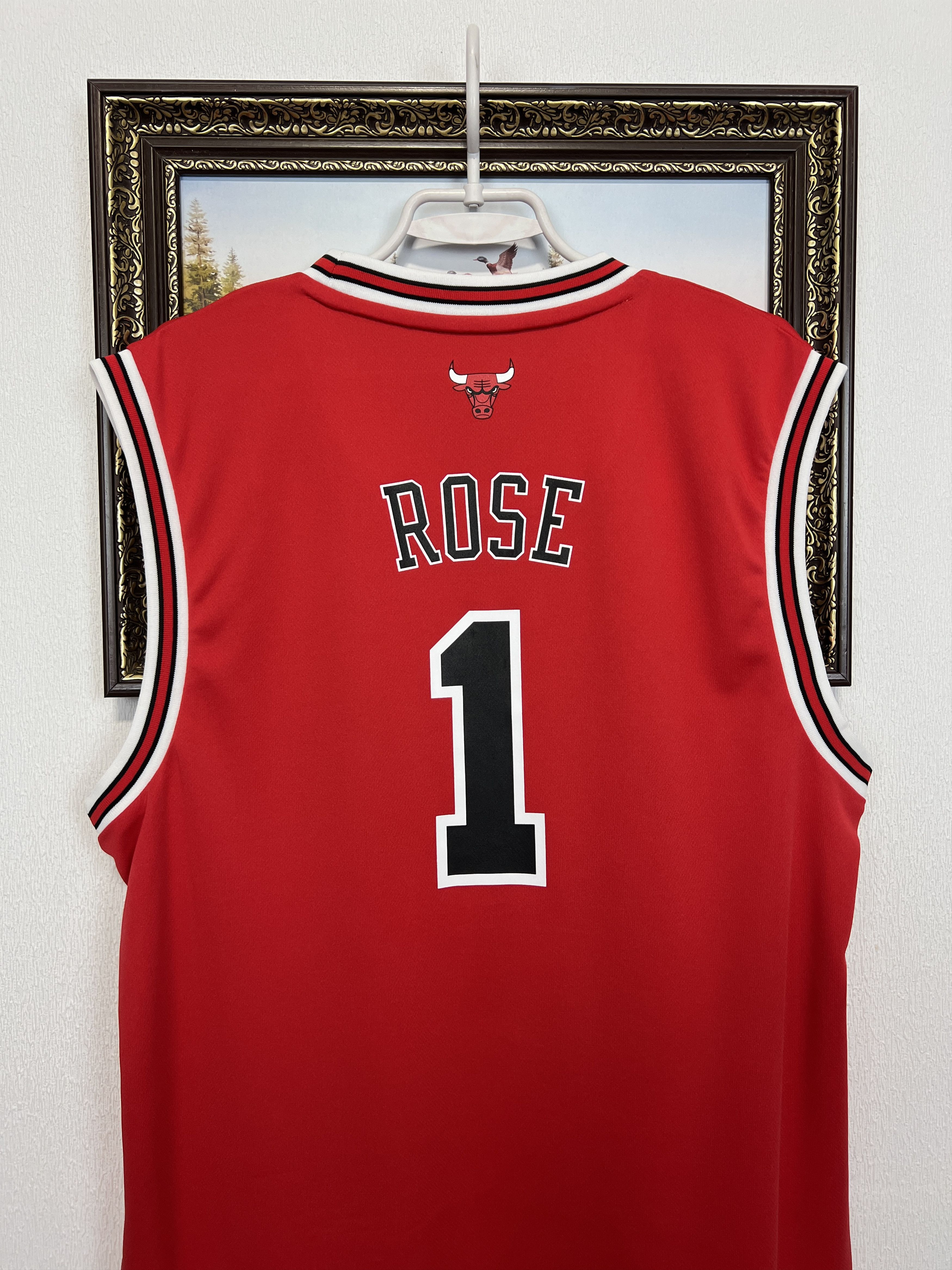 Adidas Vintage Chicago Bulls Derrick Rose #1 NBA Jersey Trikot Size US M / EU 48-50 / 2 - 9 Thumbnail