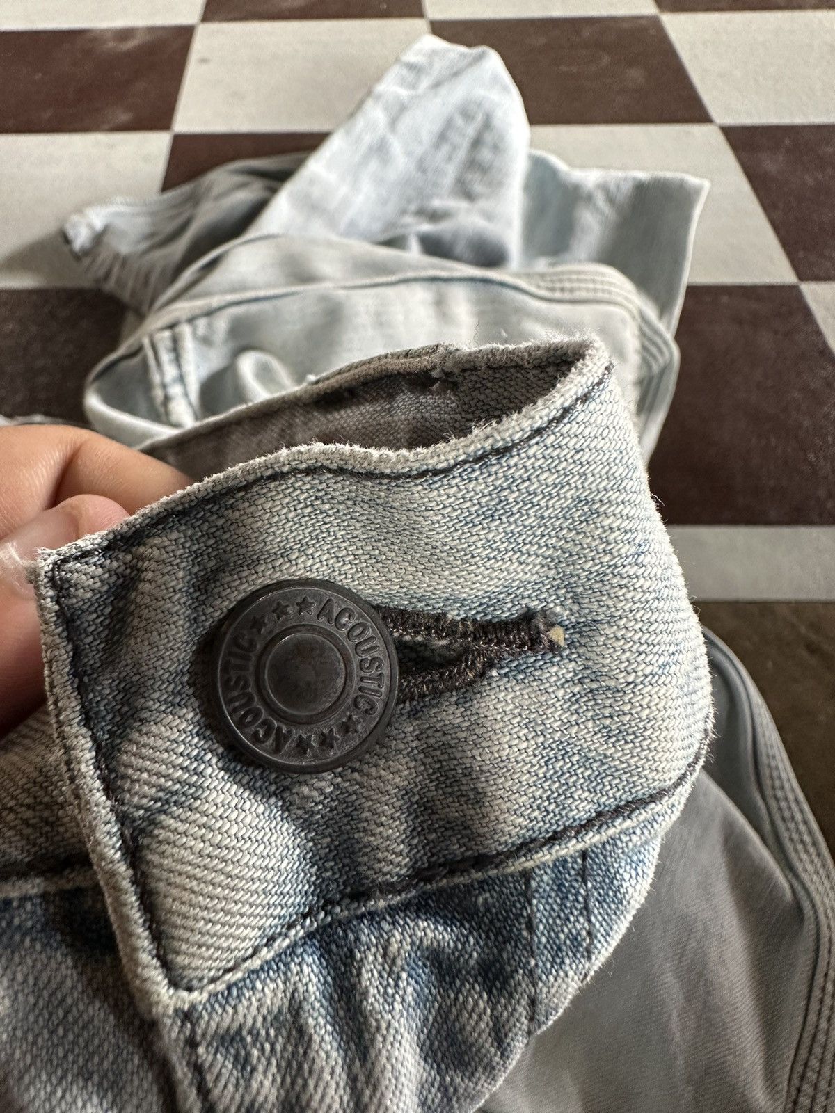 Japanese Brand Super nice design 🔥 Acoustic patchwork denim bushpants Size US 30 / EU 46 - 9 Thumbnail