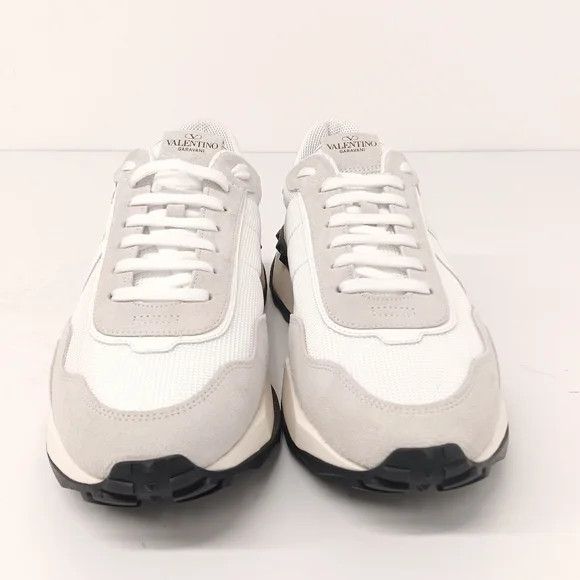Valentino Valentino White VLogo Netrunner Chunky Sneakers-EU45/US12 Size US 11 / EU 44 - 4 Thumbnail