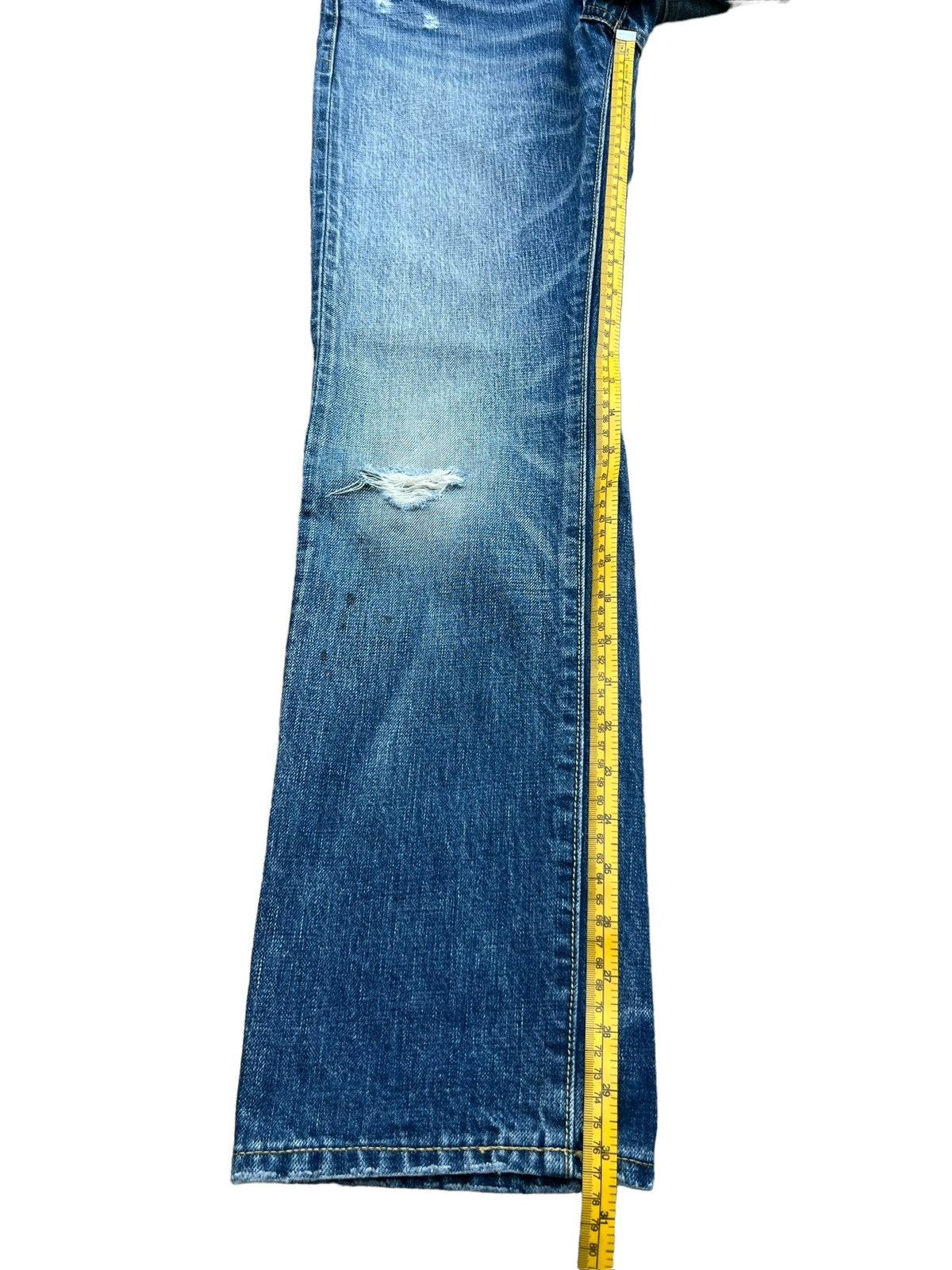 Journal Standard Selvedge Distressed Patchwork Jeans 30x30