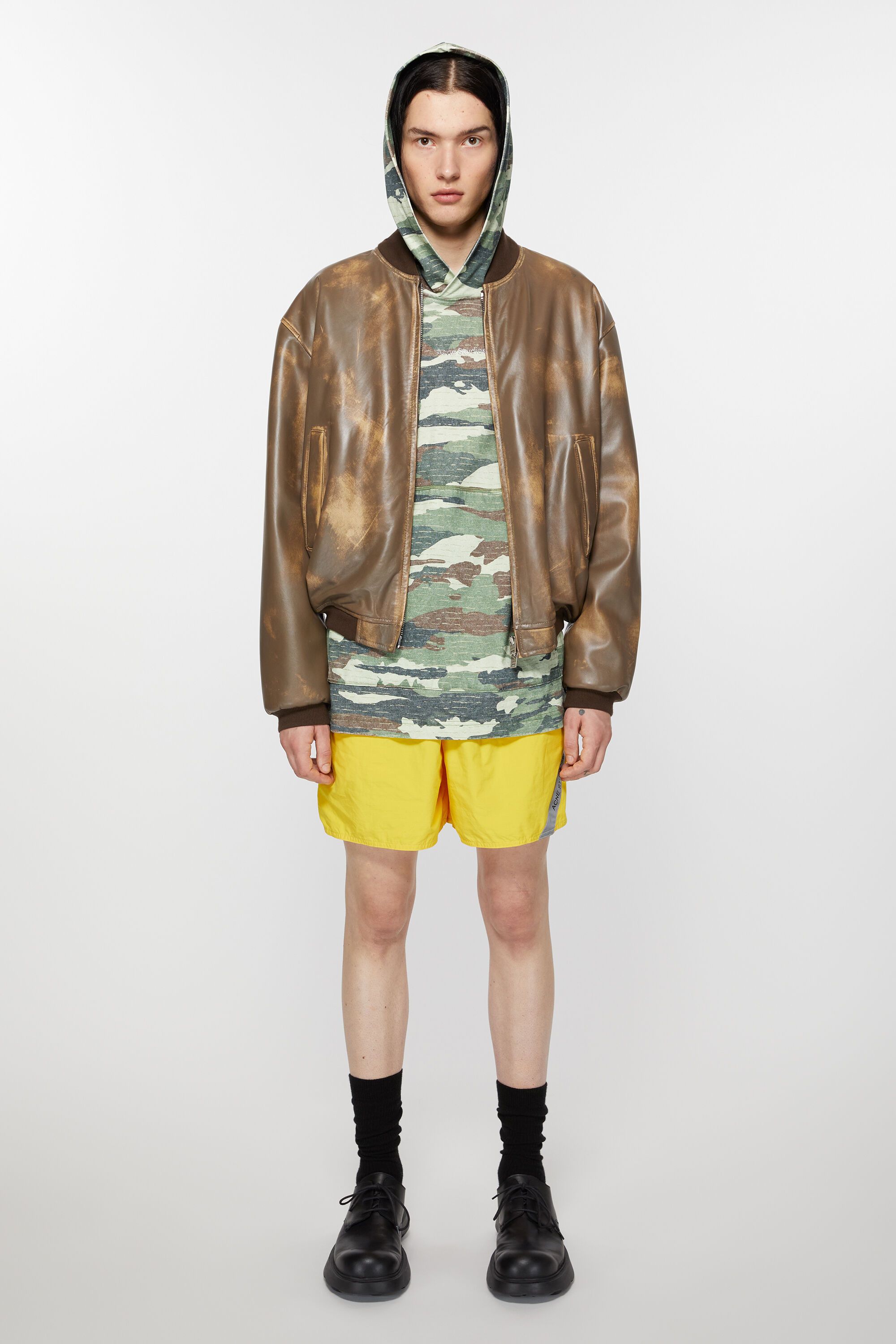 Acne Studios o1s1v1n0724 Leather Jacket in Multicolor Size US L / EU 52-54 / 3 - 1 Thumbnail