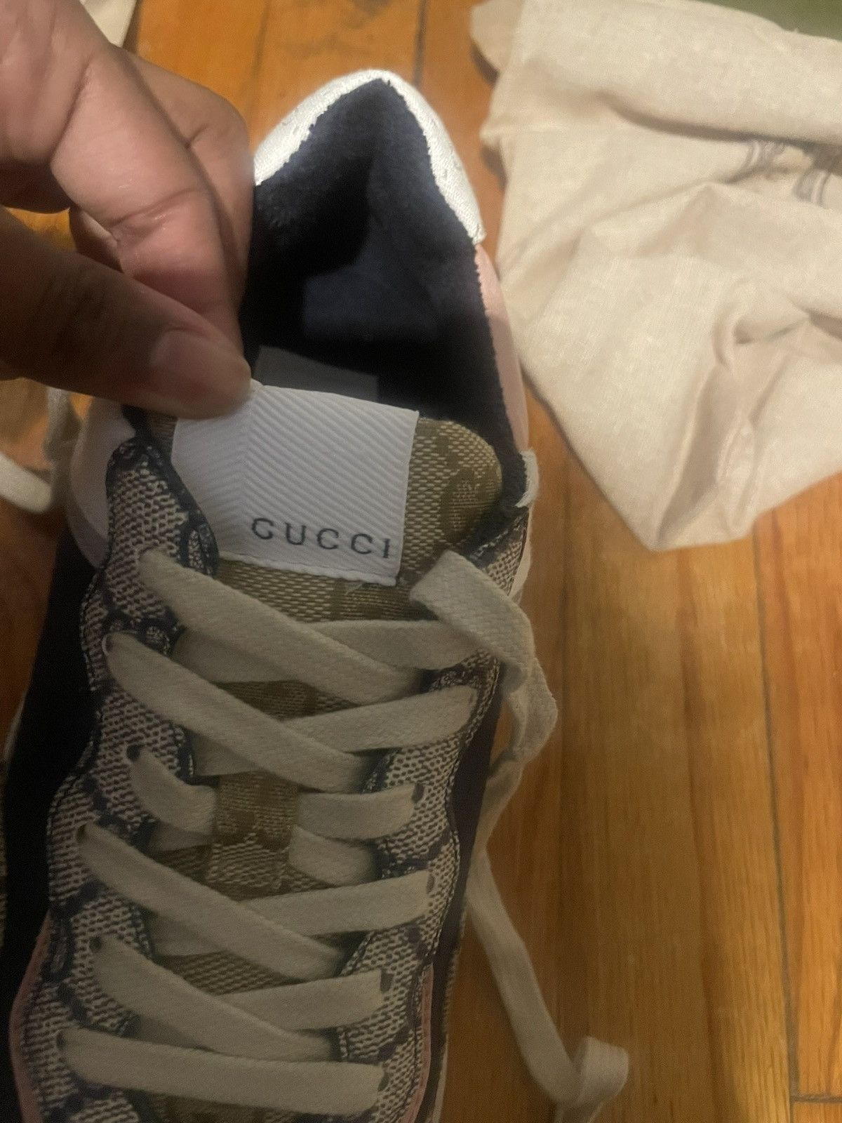 Gucci Gucci Mingo Sneaker Size US 6 / IT 36 - 2 Thumbnail