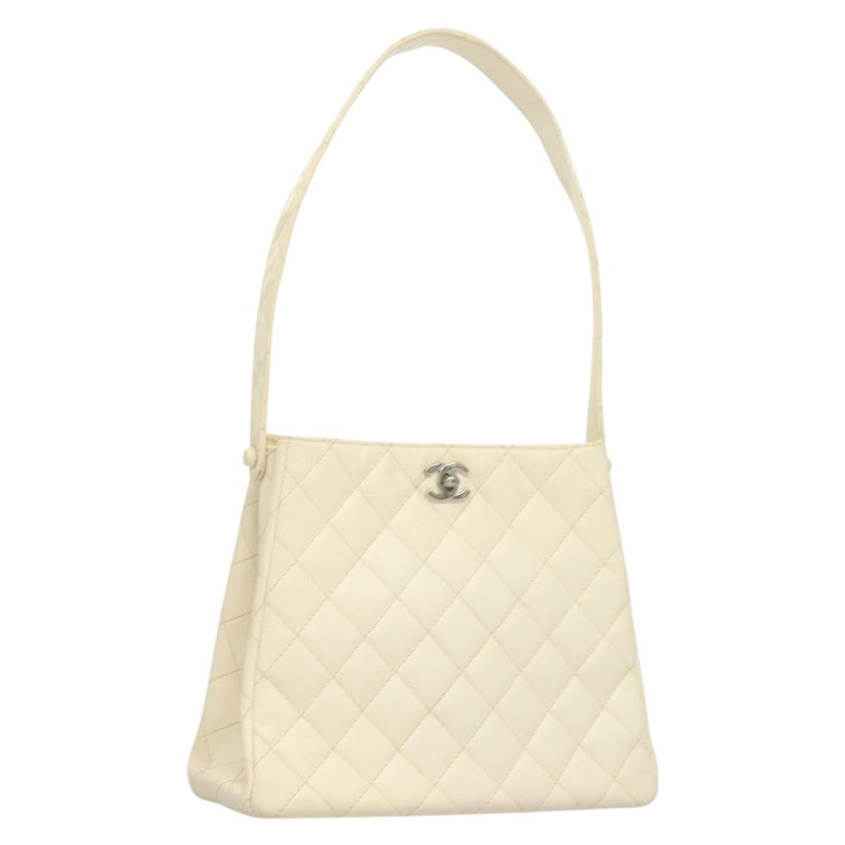 Chanel Chanel Vintage CC Shoulder Bag Quilted Caviar Size ONE SIZE - 1 Thumbnail