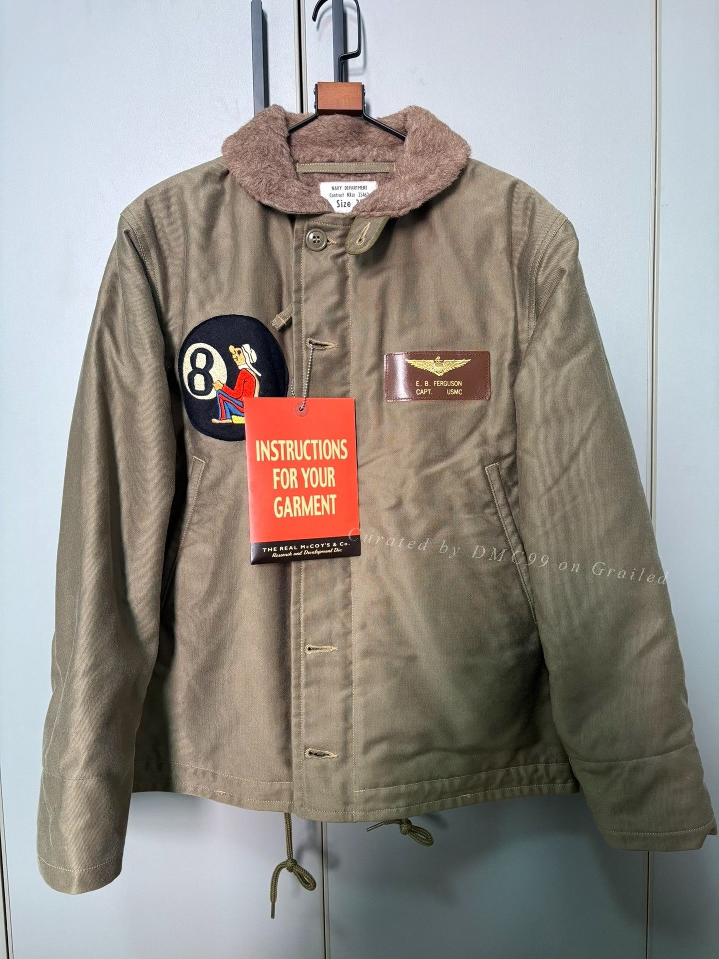 The Real McCoy's The Real McCoy's N-1 Deck Jacket Size US M / EU 48-50 / 2 - 1 Thumbnail