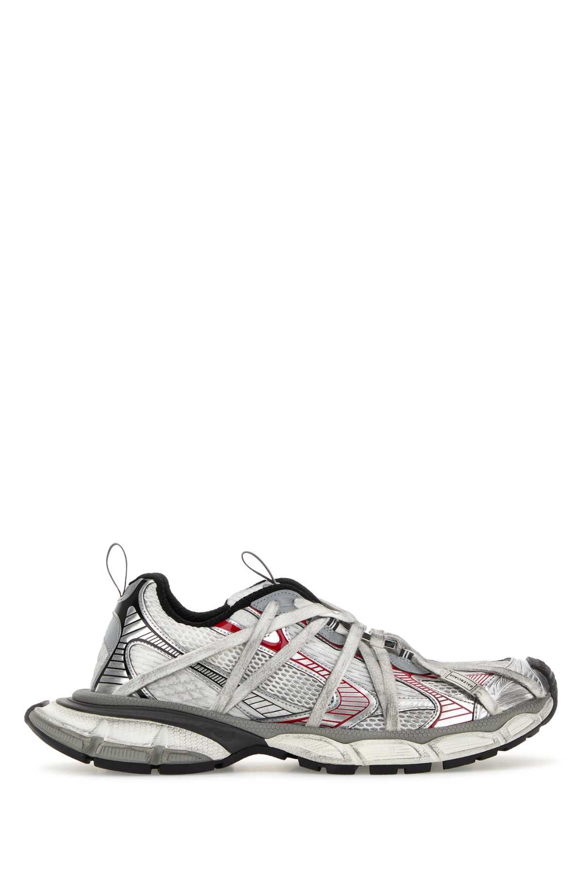 Balenciaga Multicolor Mesh And Rubber 3Xl Extreme Sneakers Size US 12 / EU 45 - 1 Thumbnail