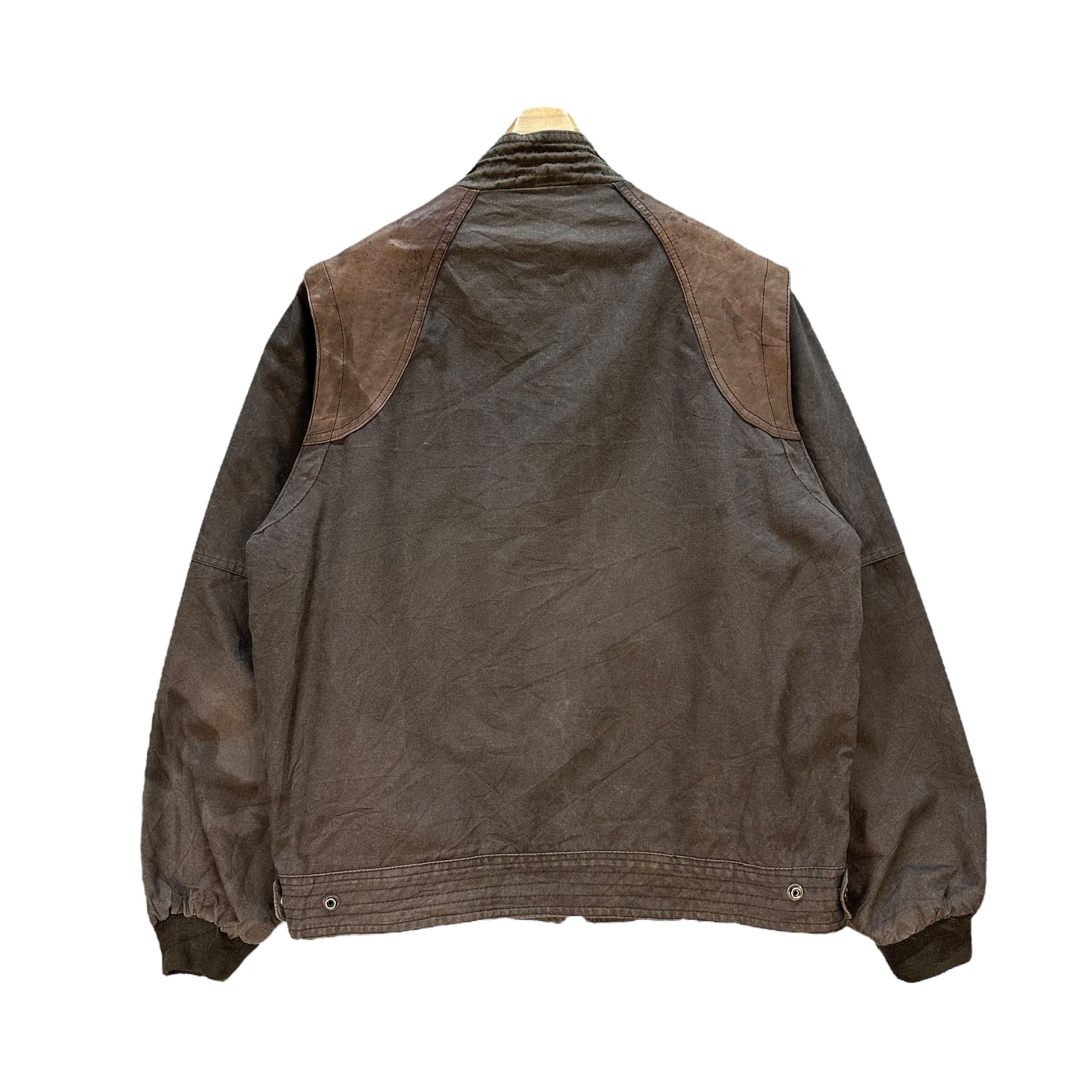 Genuine Leather Vintage 80’s Genuine Leather PRIVATE Vest Jacket #A71-1719 Size US L / EU 52-54 / 3 - 15 Thumbnail