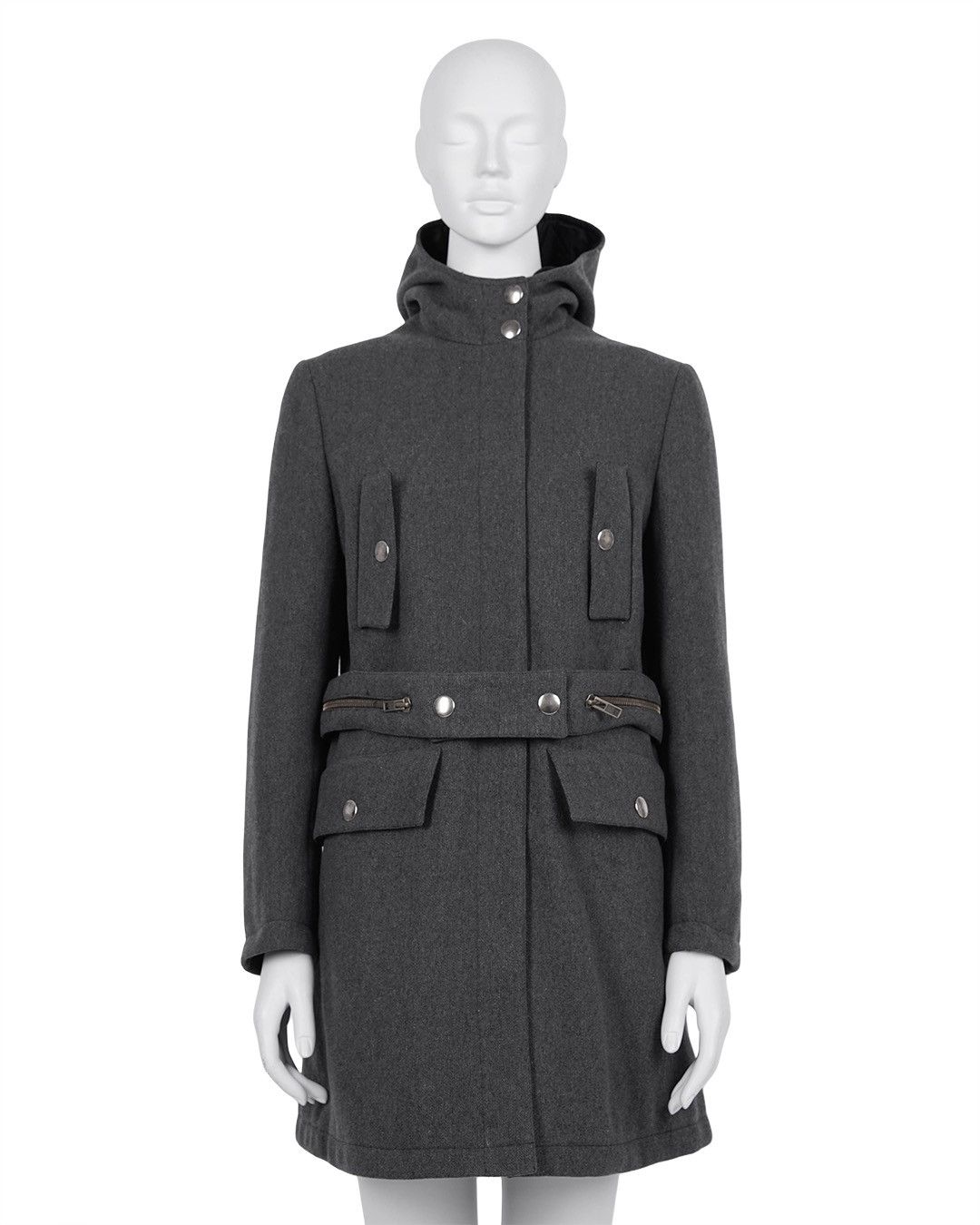 Miu Miu Miu Miu F/W1999 Coat in Grey Size S / US 4 / IT 40 - 1 Thumbnail