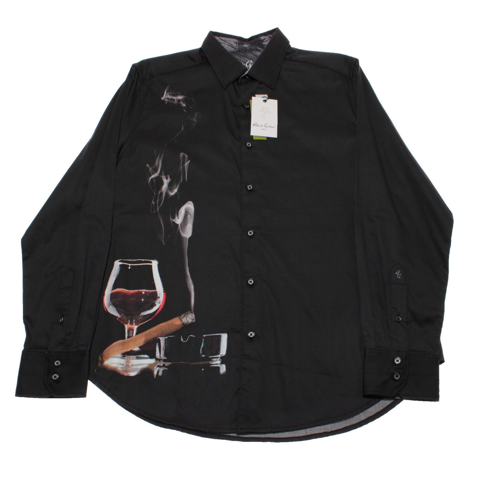 Robert Graham Robert Graham New with tags Shirt Size L US In Black Size US L / EU 52-54 / 3 - 2 Thumbnail