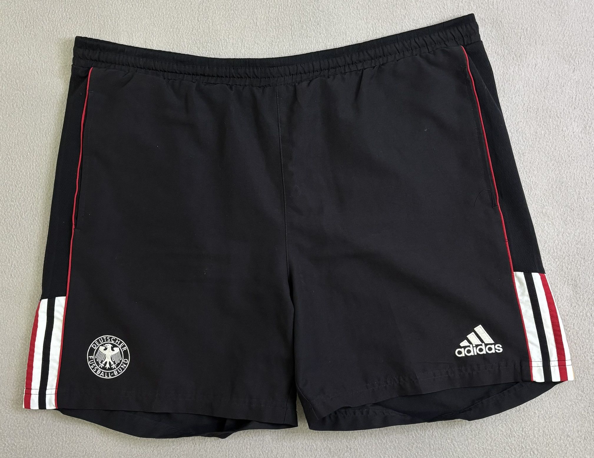 Adidas Germany 1998 Adidas Football Shorts Size XL Size US 39 - 1 Thumbnail