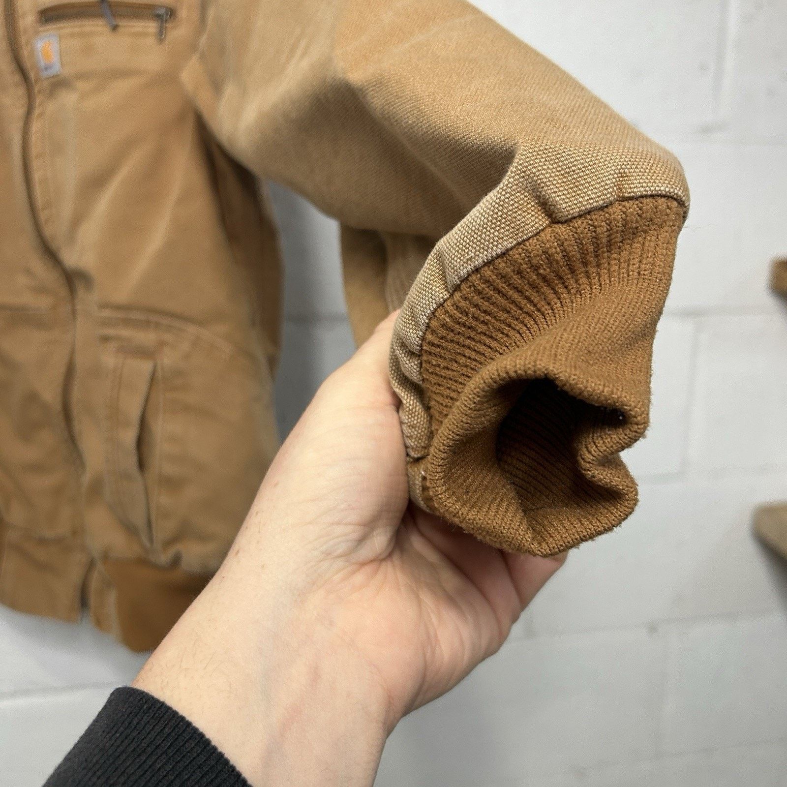 Carhartt Carhartt Sherpa-Lined Wildwood Jacket “Brown” 100815 Size XL / US 12-14 / IT 48-50 - 12 Thumbnail