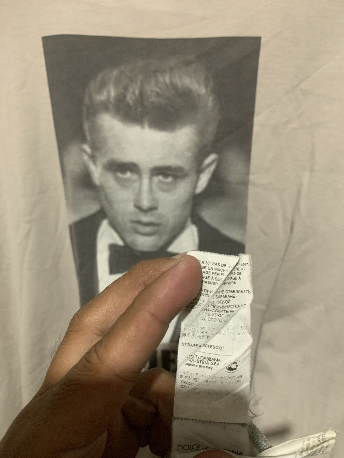 Dolce & Gabbana RARE Dolce and Gabbana James Dean Tee Shirt Size US M / EU 48-50 / 2 - 11 Thumbnail