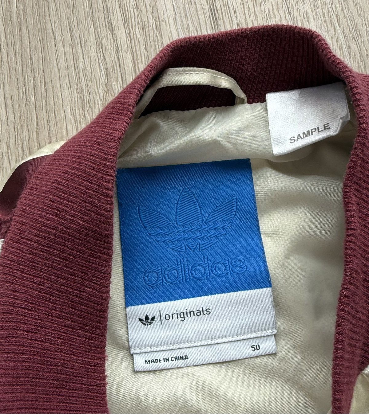 Vintage Adidas Blues 03 Sample Varsity Jacket