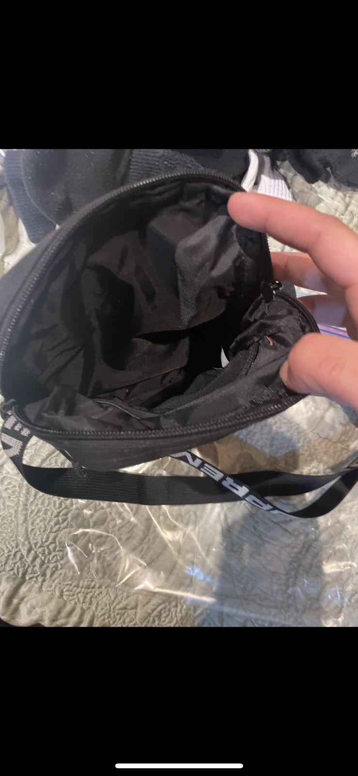 Supreme 100% Authentic SS18 Supreme Shoulder Bag Black Size ONE SIZE - 4 Thumbnail