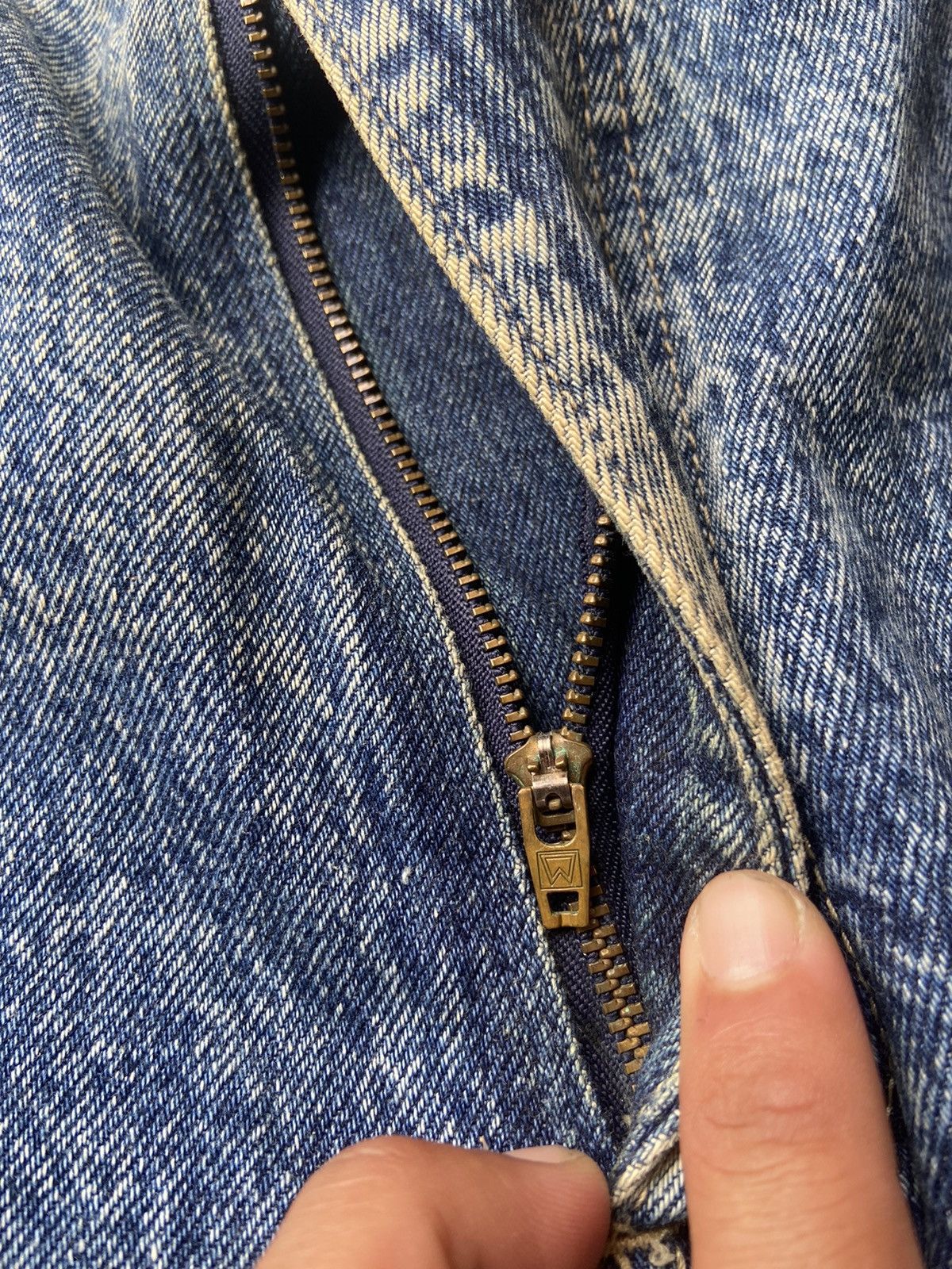 If Six Was Nine WRANGLER DENIM ASID WASH STYLE Size US 35 - 3 Thumbnail