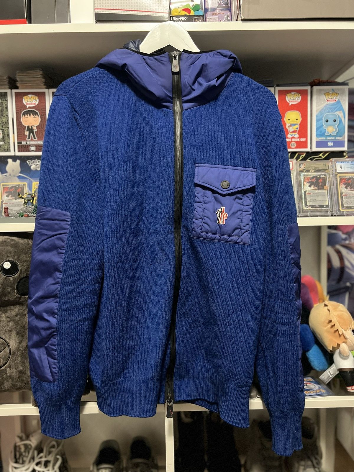 Moncler Moncler Grenoble Hooded Cardigan Size US XL / EU 56 / 4 - 1 Thumbnail