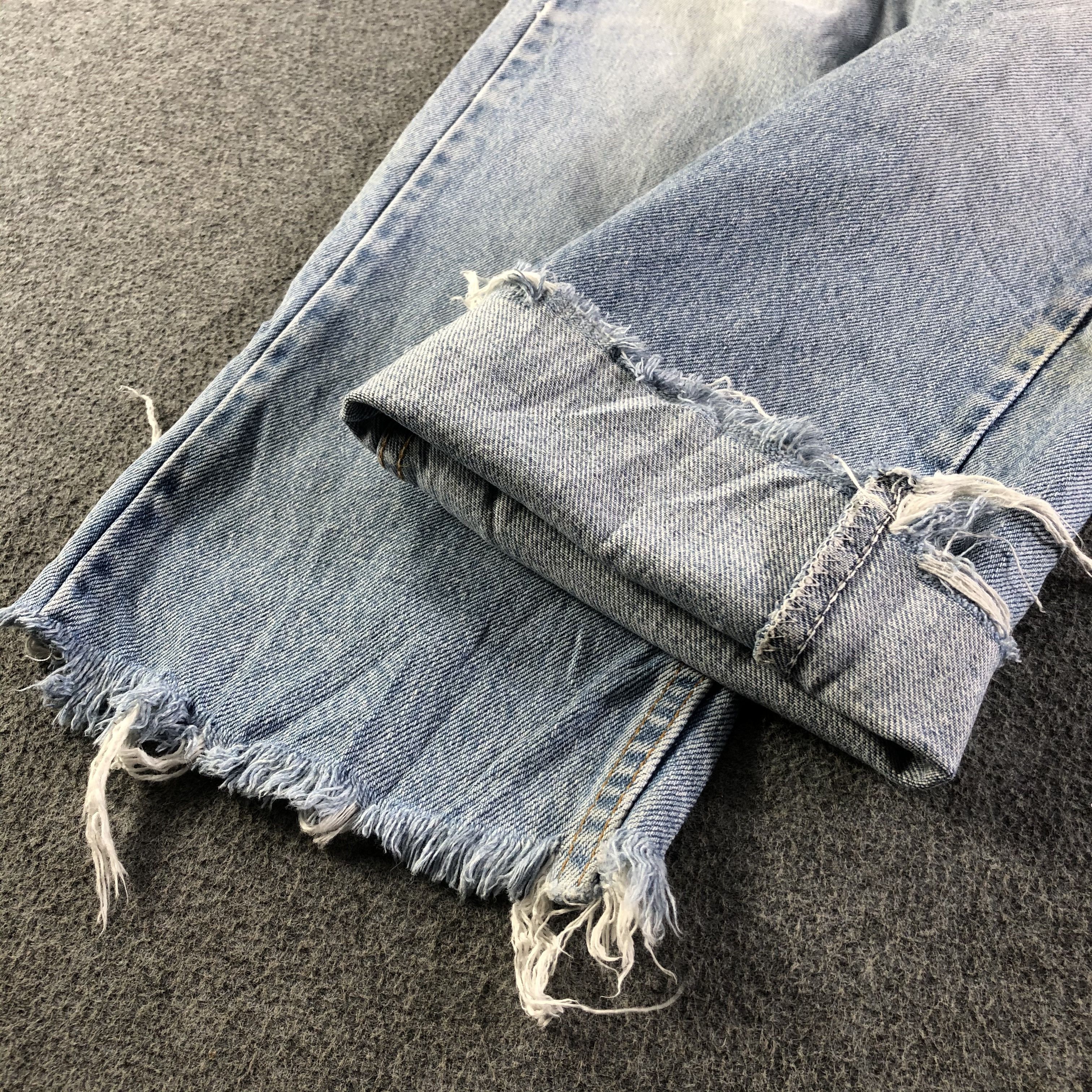 Levi's Vintage Light Wash Levis 505 Orange Tab Jeans-J4530 Size US 32 / EU 48 - 7 Thumbnail