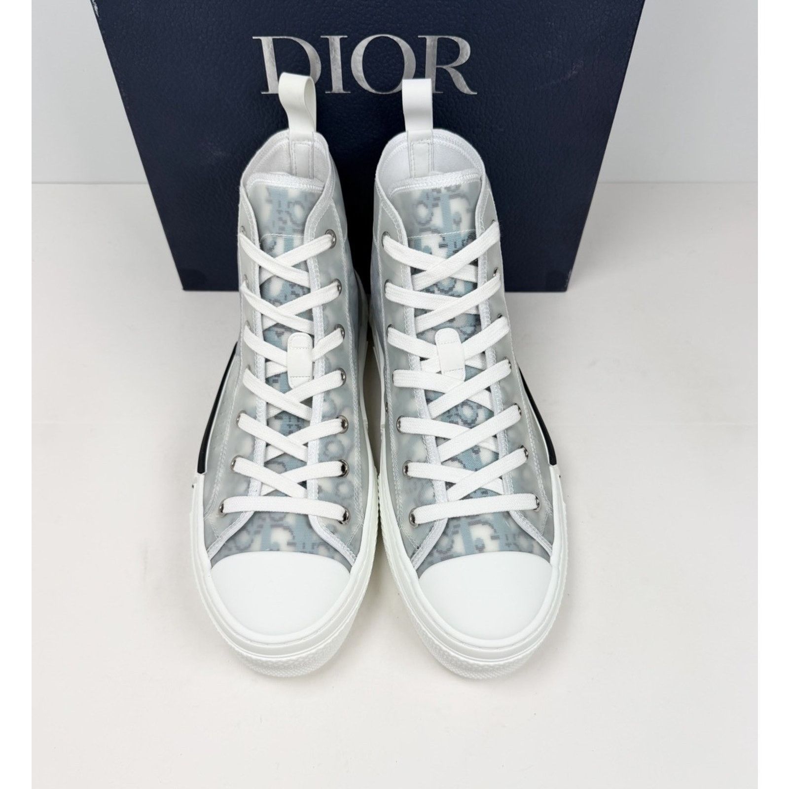 Dior Size 41EU/8US - Dior B23 High Top Oblique NEW Size US 8 / EU 41 - 3 Thumbnail