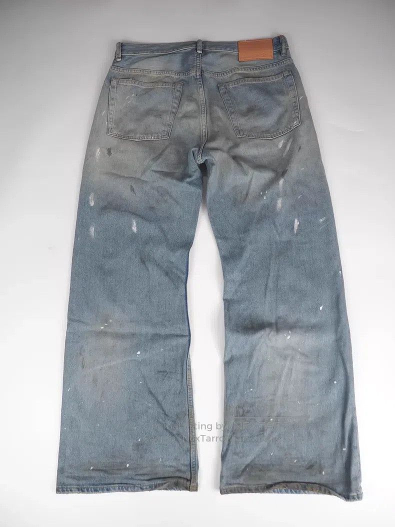 Acne Studios Acne Studios Worn-in ink-washed blue jeans Size US 31 - 4 Thumbnail