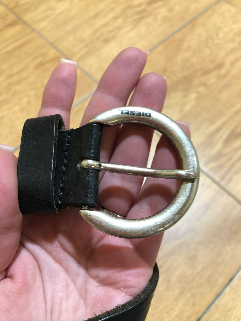 Diesel Vinta Belt Diesel 80s Made in Italy Cow leather Size ONE SIZE - 4 Thumbnail