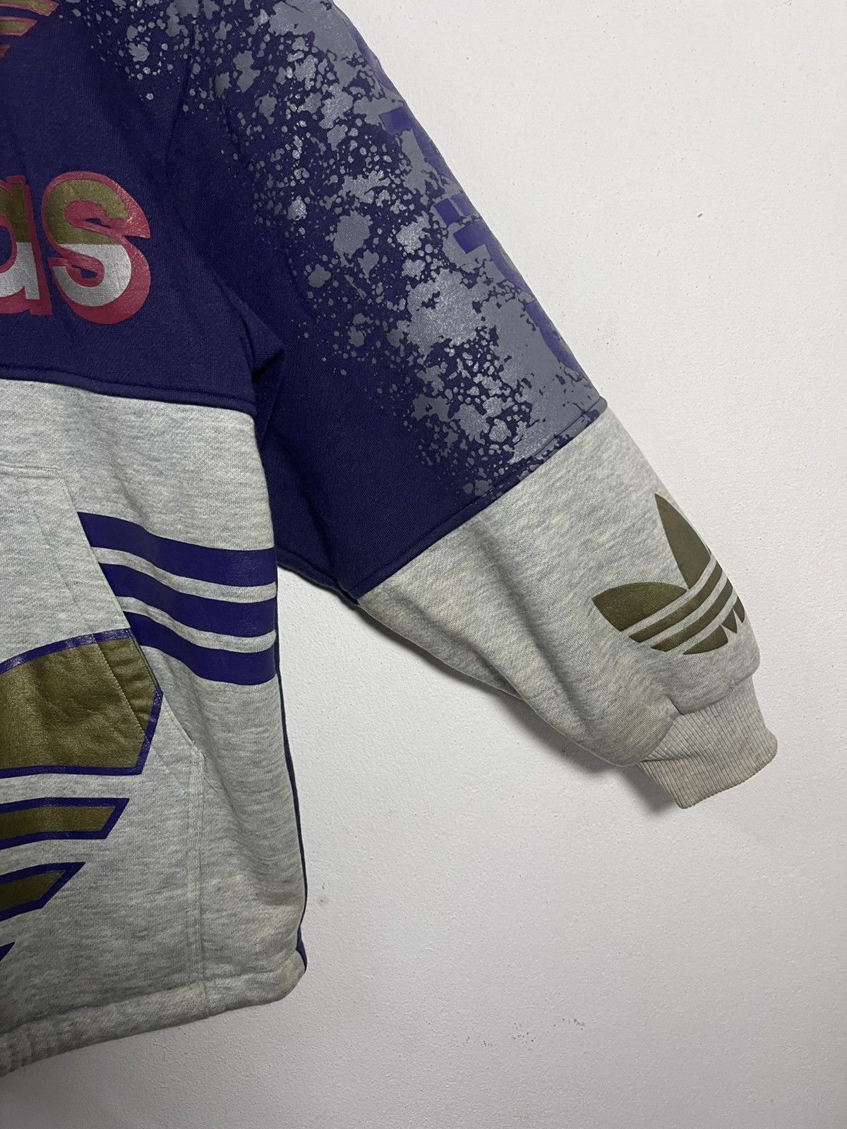 Adidas Vintage 90s Adidas Sherpa Hoodies Jacket Size US XL / EU 56 / 4 - 8 Thumbnail