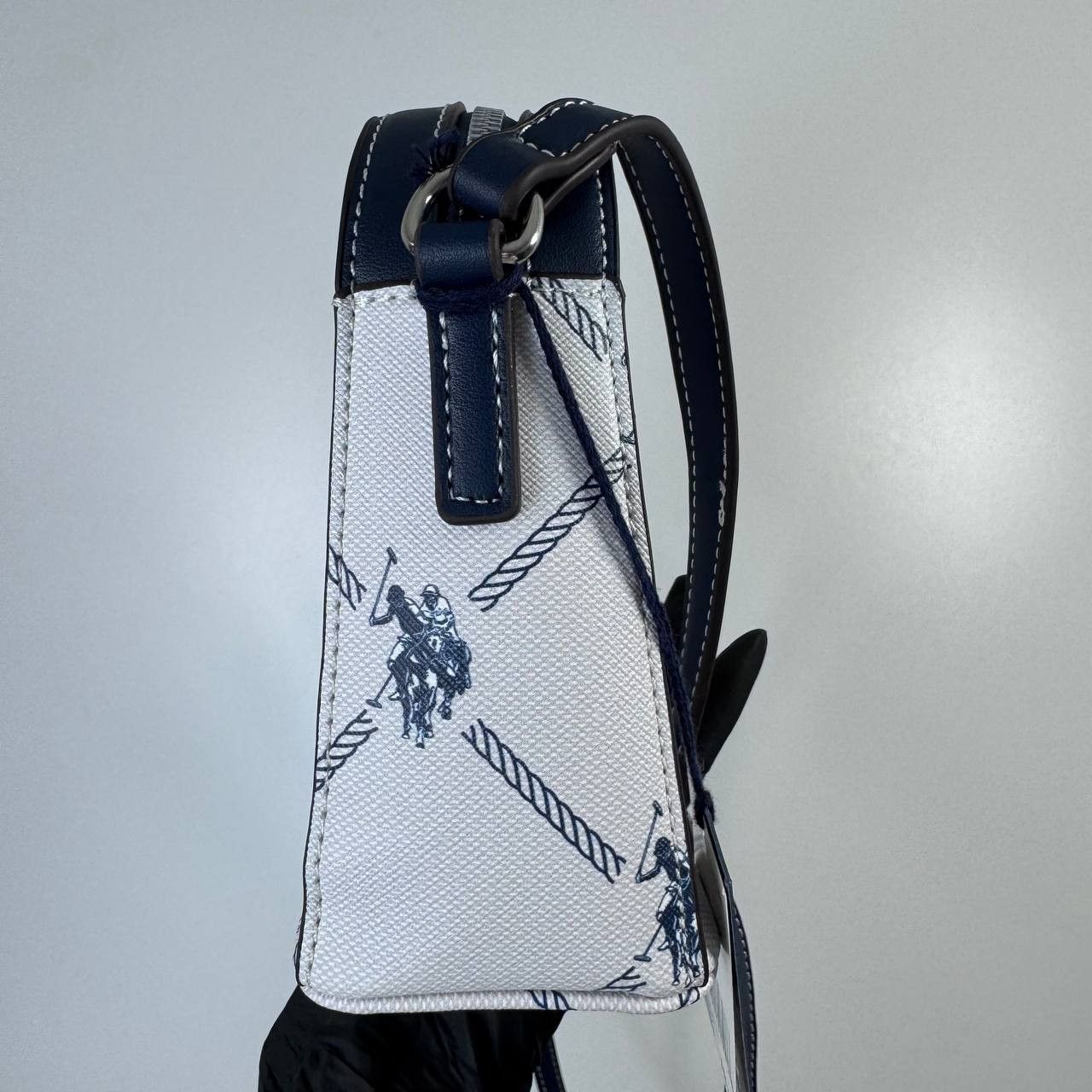 U.S. Polo Assn. U.S. Polo Assn. Crossbody Bag Navy Logo Shoulder Handbag Size ONE SIZE - 6 Thumbnail