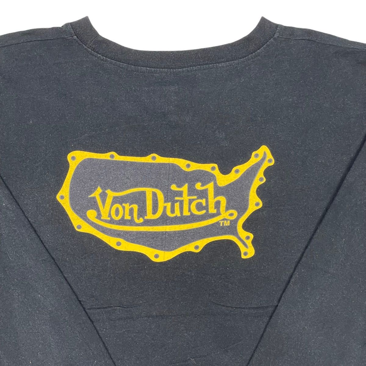 Von Dutch VTG Von Dutch Big Back Logos Long Sleeve Tee Size US XL / EU 56 / 4 - 10 Thumbnail