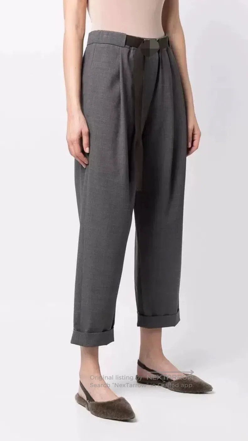 Brunello Cucinelli Brunello Cucinelli Women's gray dress pants Size 24" / US 00 / IT 34 - 1 Thumbnail