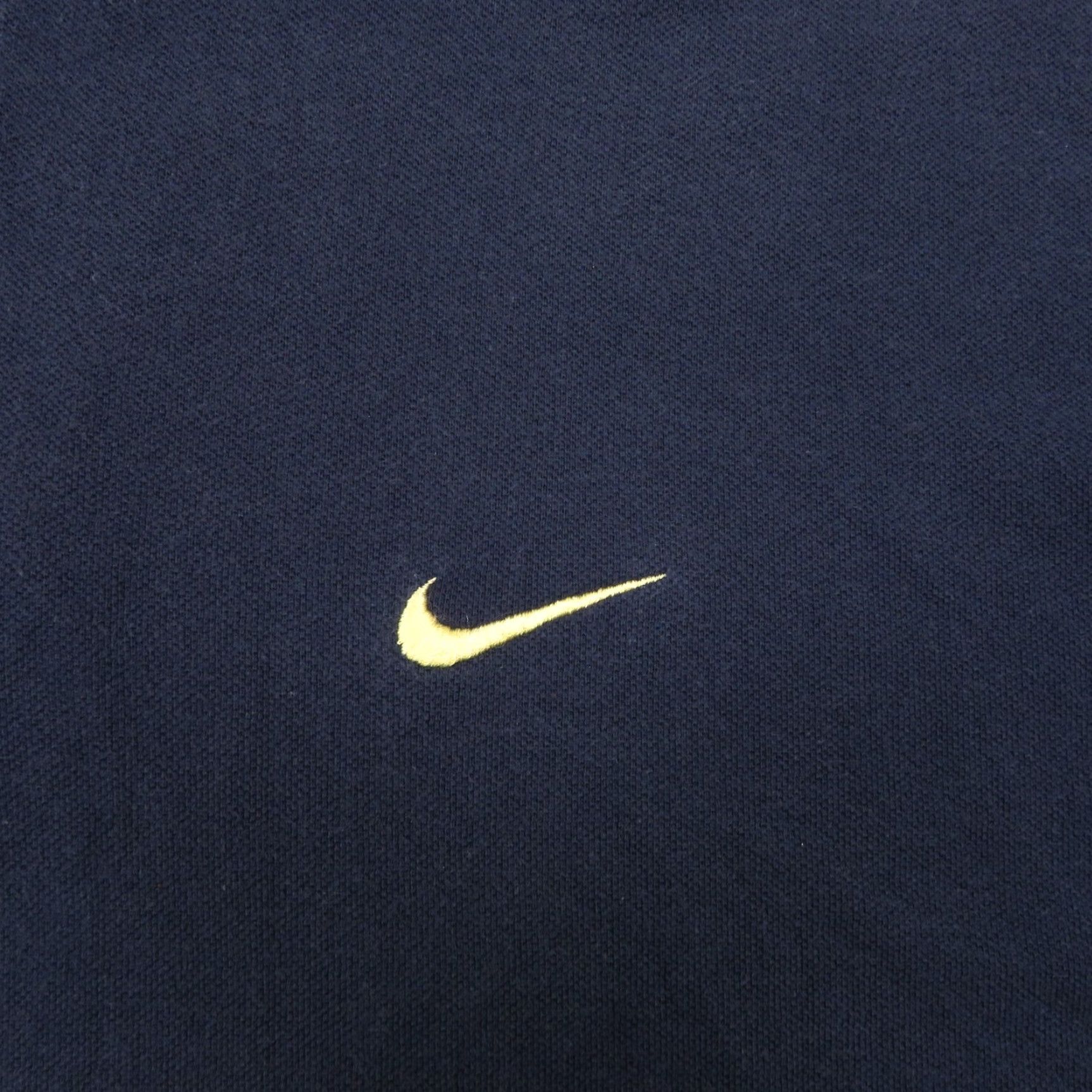 Nike VINTAGE Nike Polo Shirt Mens XL Yin Yang Slam Logo Tiger Woods Check Swoosh 90s Navy Shirt Mens XL Nike Polo 90s Navy Size US XL / EU 56 / 4 - 4 Thumbnail