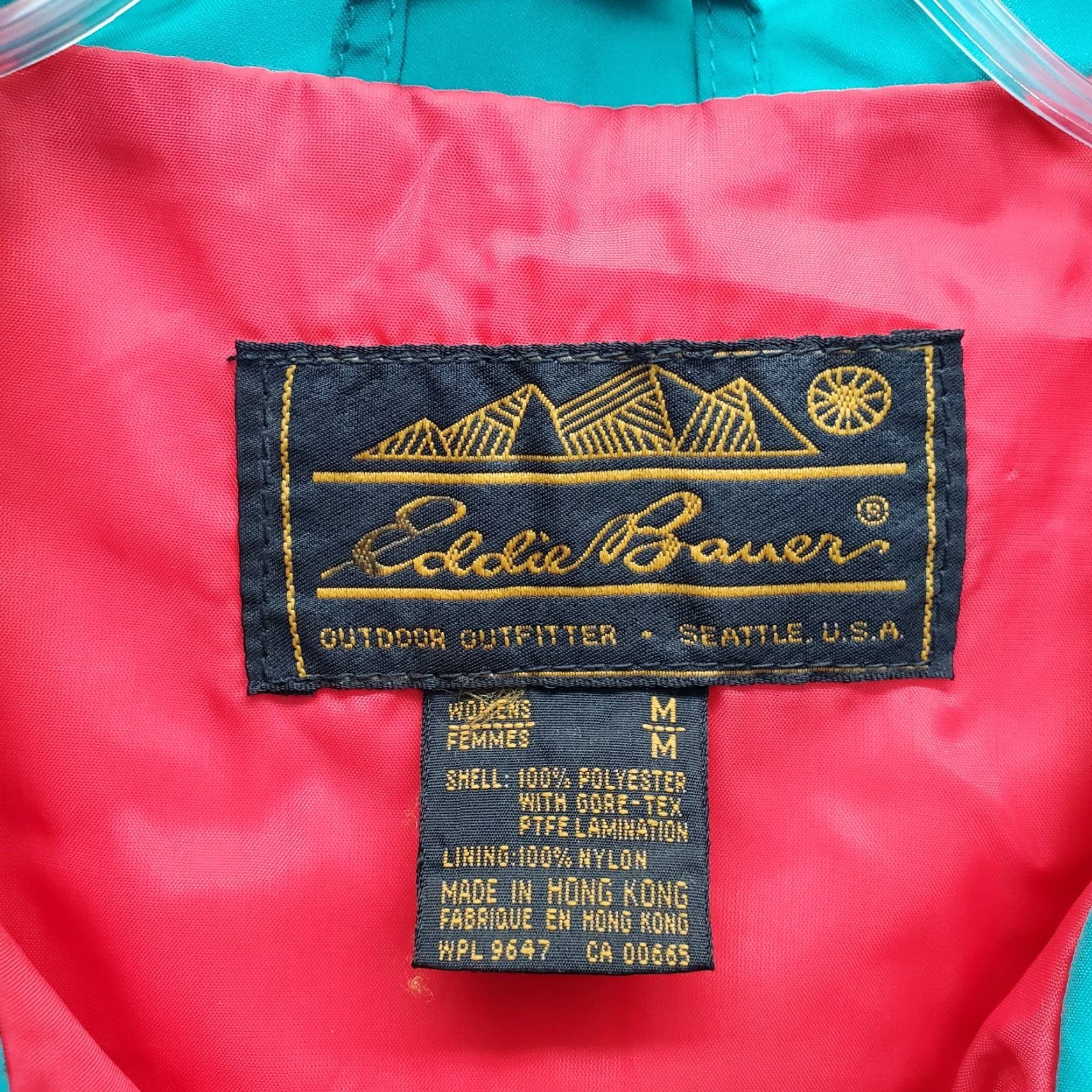Eddie Bauer Eddie Bauer Rain Jacket Womens M Multicolor Outdoor Half Zip Ribbed Cuff Hem Jacket Womens Size M Size M / US 6-8 / IT 42-44 - 5 Thumbnail